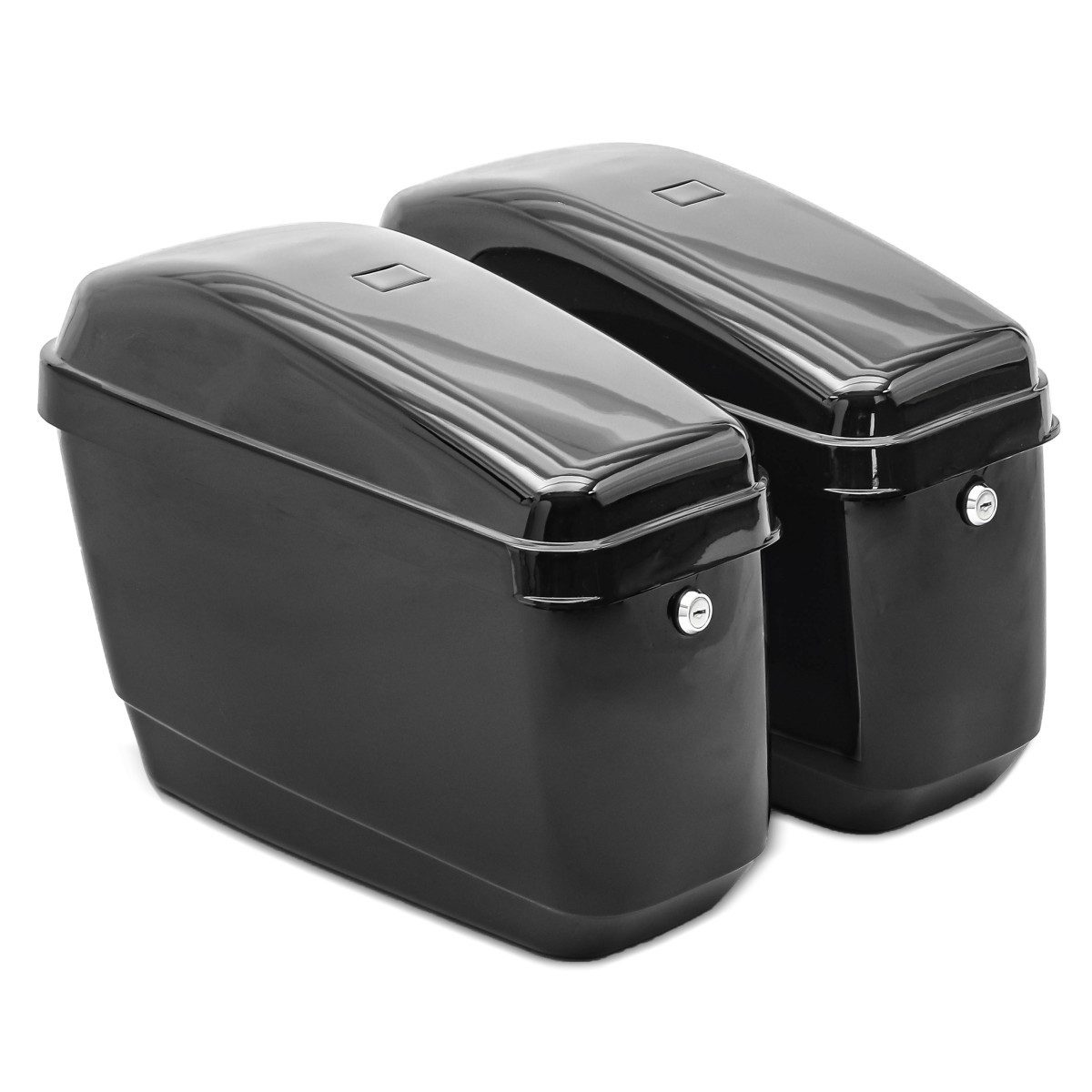 Craftride Koffer Chopper Seitenkoffer # Nevada je 20l + Haltesatz