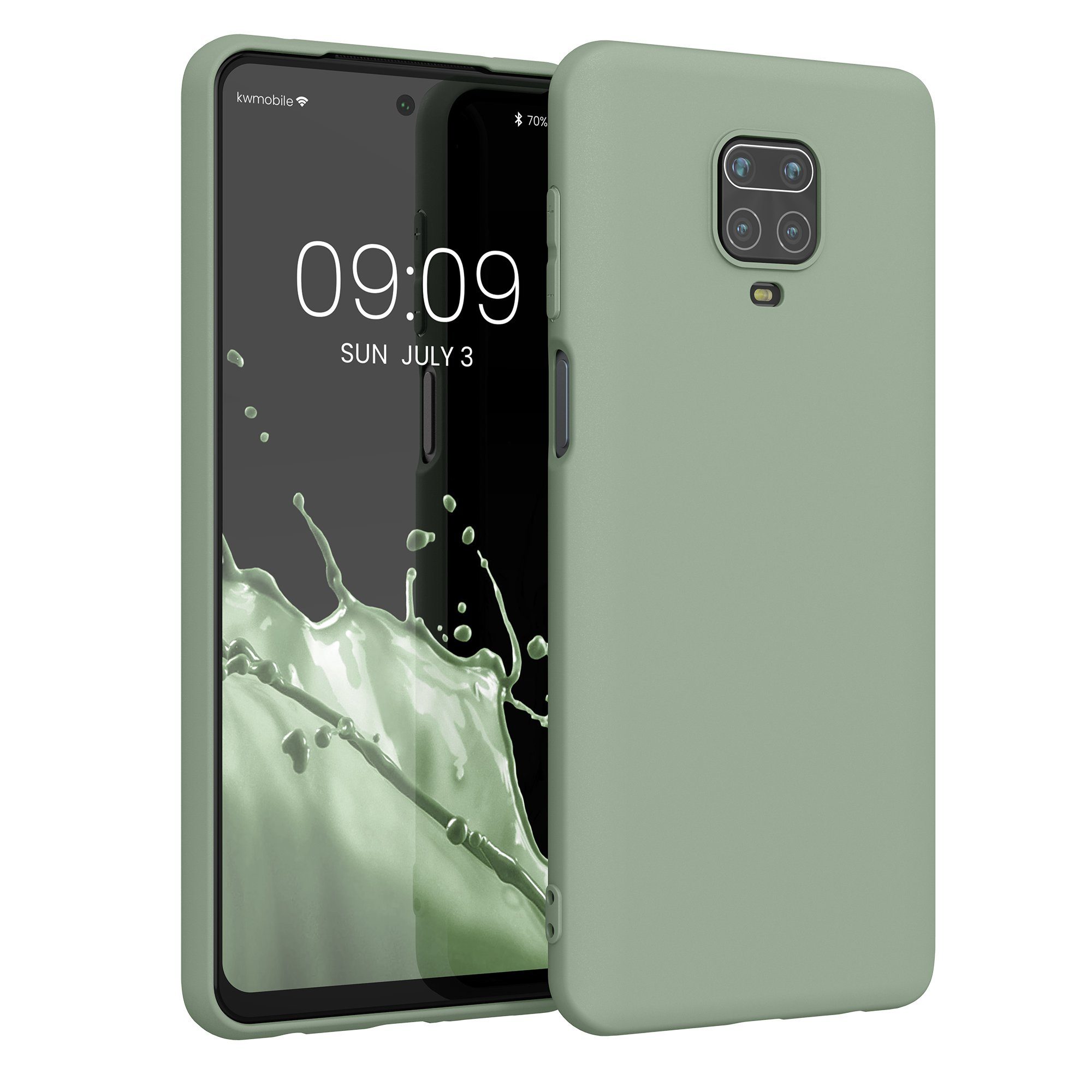 kwmobile Handyhülle Hülle für Xiaomi Redmi Note 9S / 9 Pro / 9 Pro Max, Hülle Silikon - Soft Handyhülle - Handy Case Cover