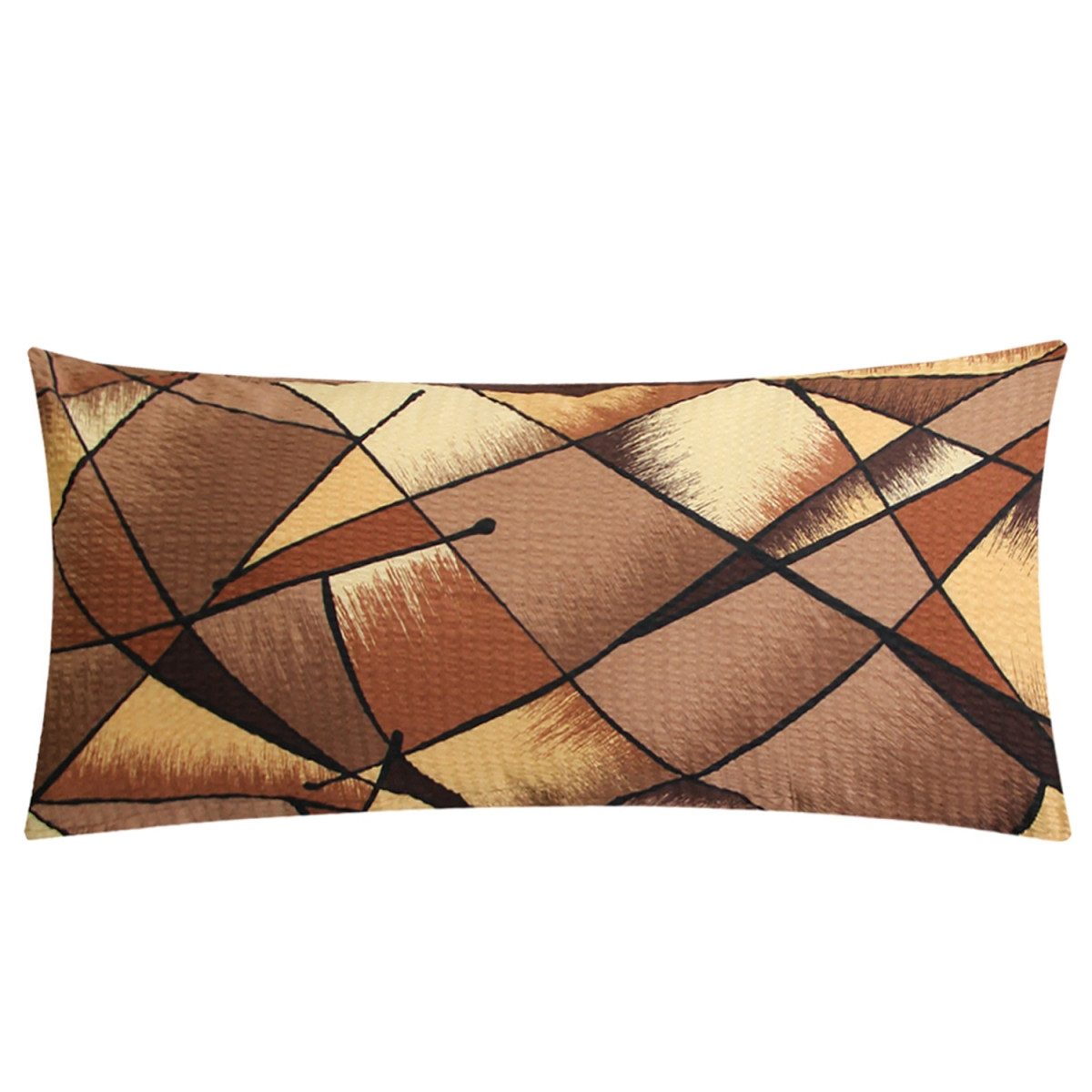 Heubergshop Kissenbezug, (1 Stück), 40x80cm 100% Baumwolle Braun Modern (1x günstig online kaufen