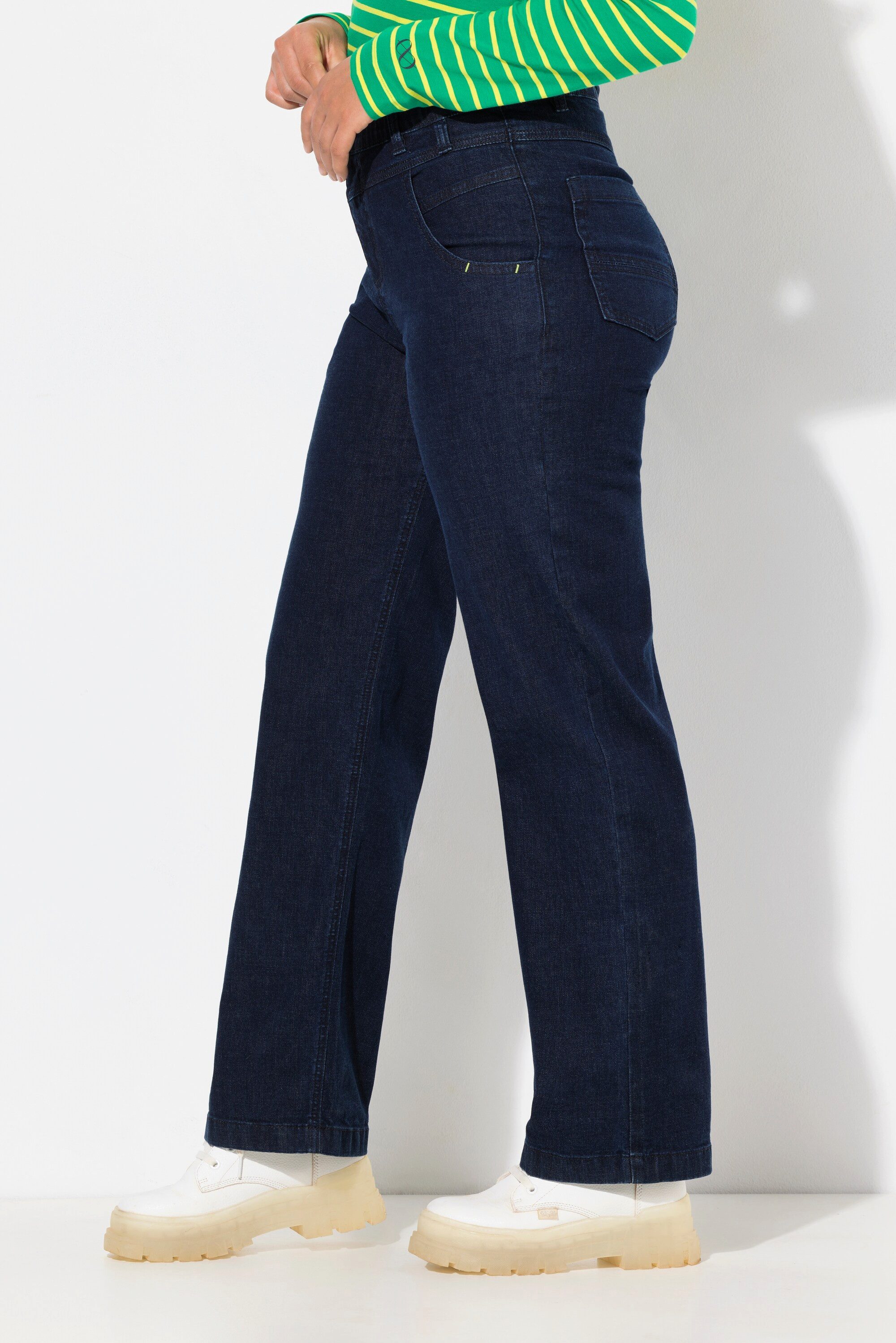 Laurasøn 5-Pocket-Jeans Jeans High-Waist wide leg – Bild 4 von 4