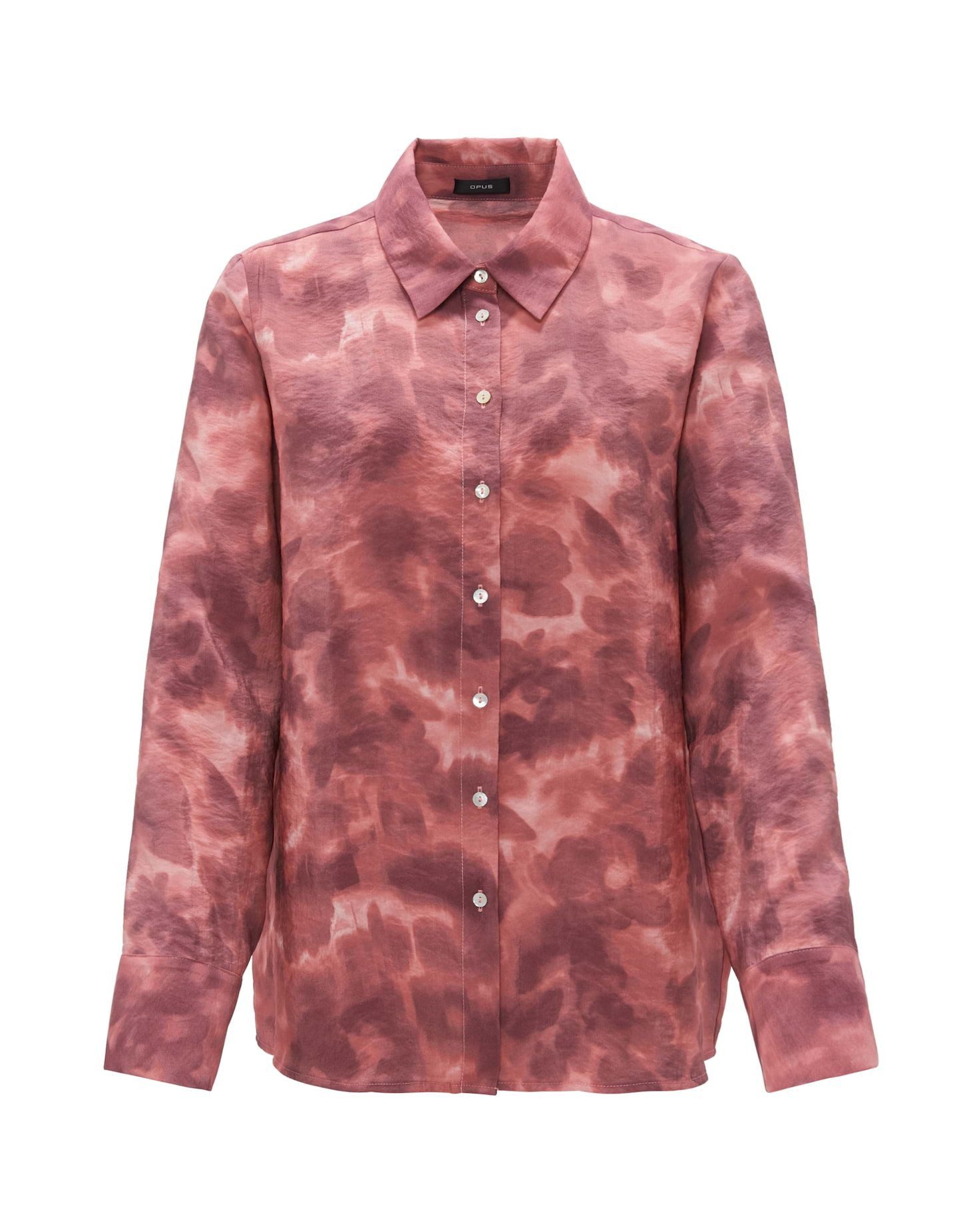 Hemdbluse Hemdbluse FALKINA FADED Regular aus Modal Mix