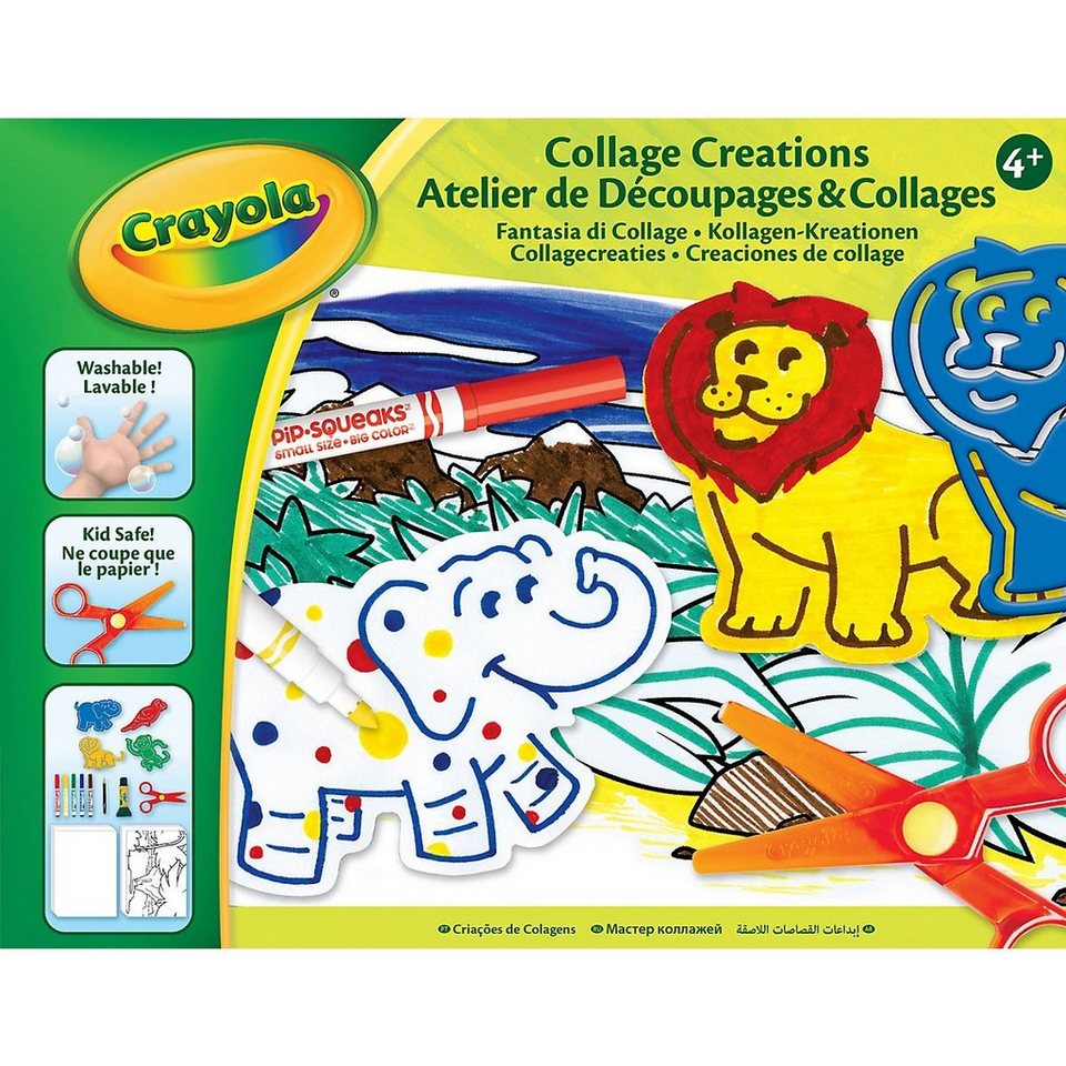 crayola® malvorlage »kollagenkreationen« kaufen  otto