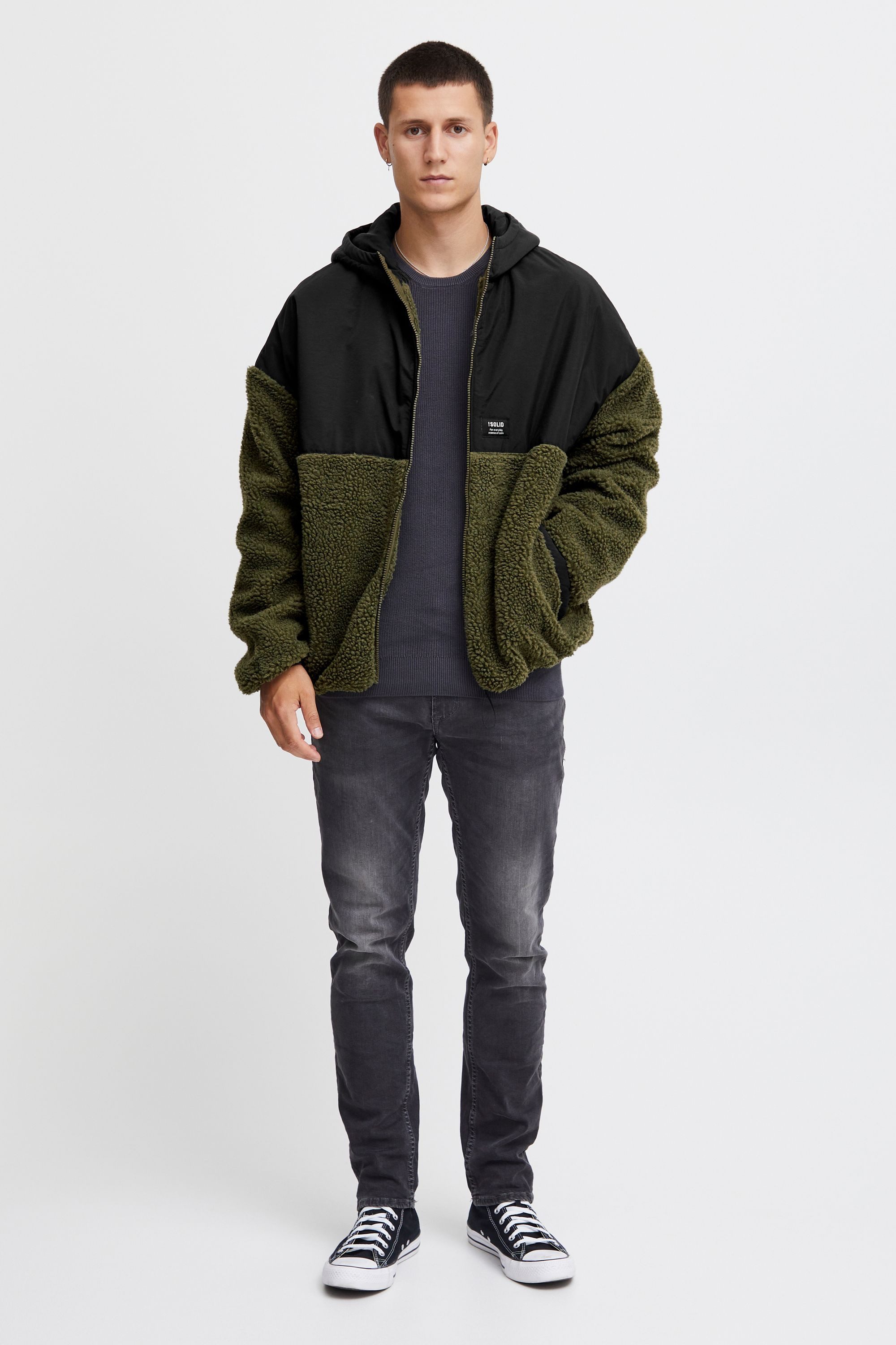 !Solid Fellimitatjacke SDMARKTEDDY günstig online kaufen