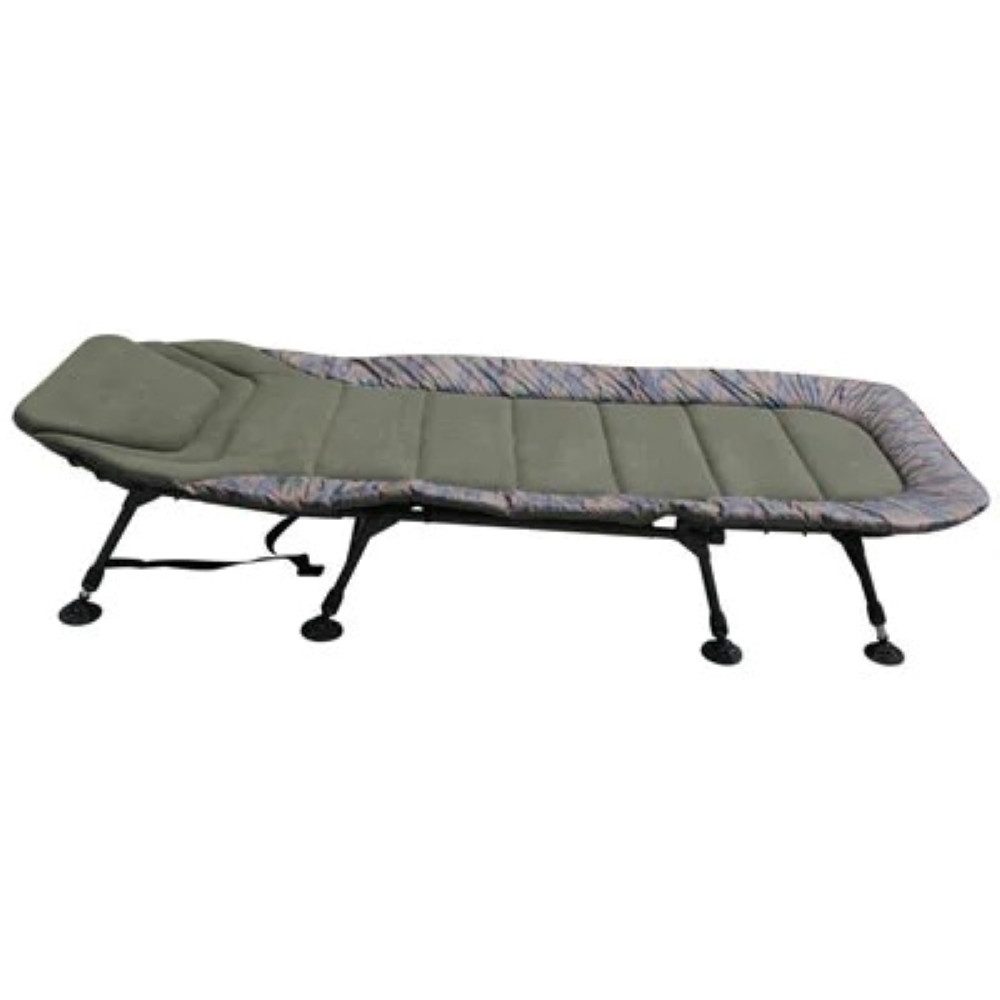CarpOn Angelliege Bedchair Apex S1 8-Bein Karpfenliege Camouflage (1-St)