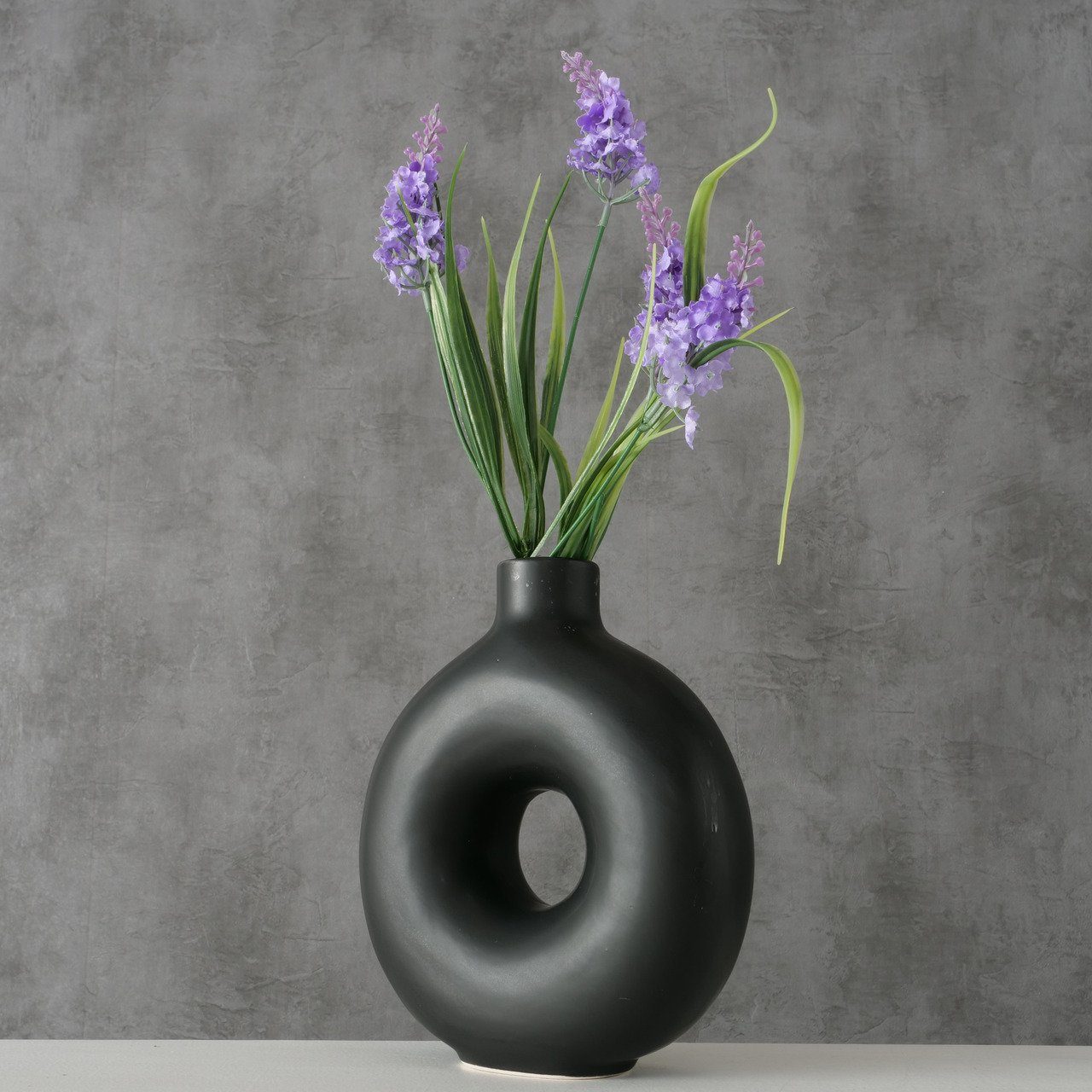 BOLTZE Tischvase Set Lanyo schwarz aus günstig online kaufen