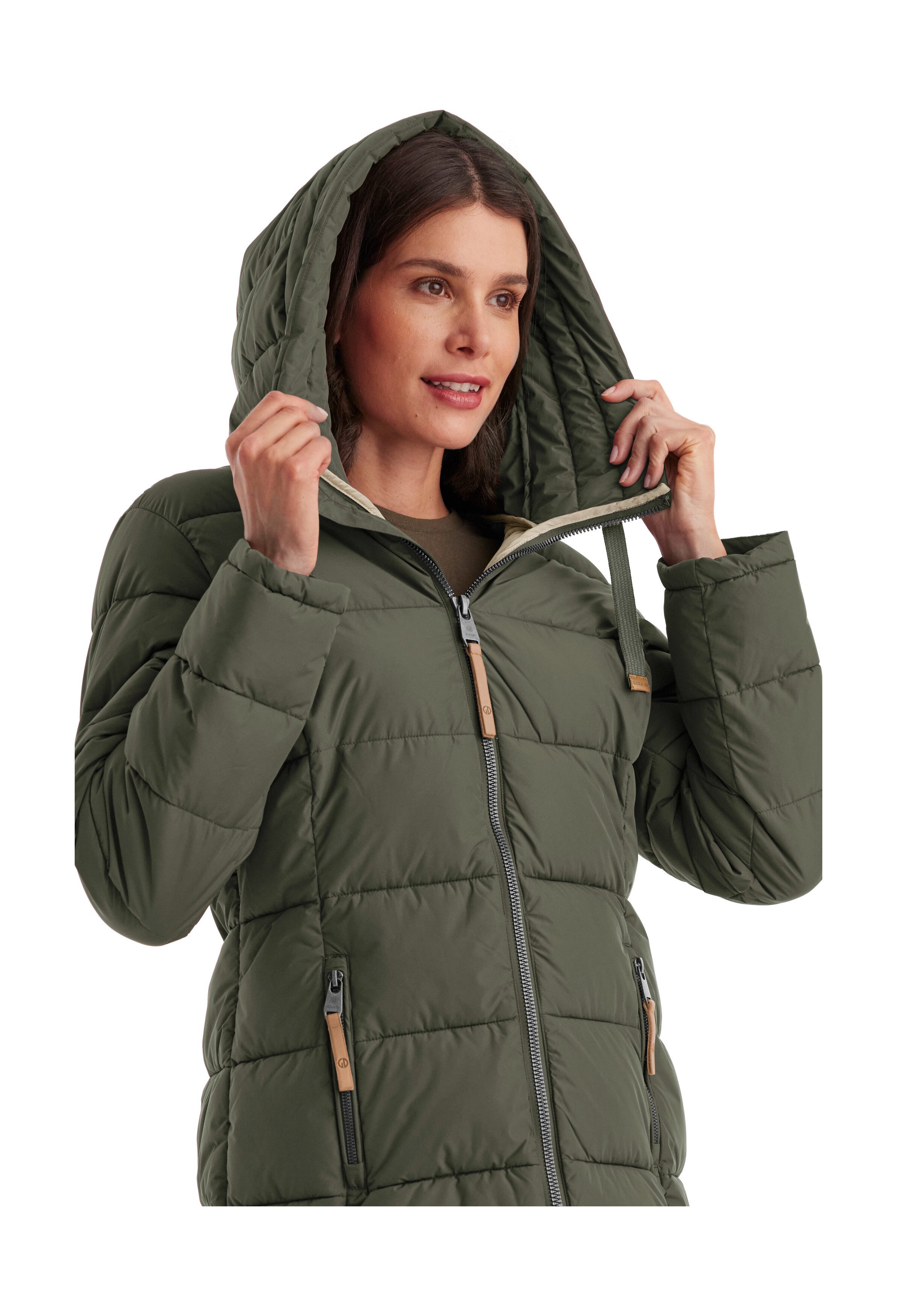 G.I.G.A. DX by killtec Steppjacke GW 12 WMN QLTD JCKT Steppjacke: wasserabweisend, atmungsaktiv, hoher Kragen, Kapuze – Bild 5 von 5
