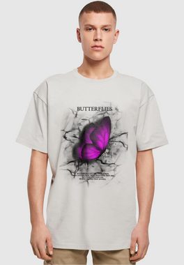 Merchcode T-Shirt Merchcode Herren Butterflies Heavy Oversized Tee (1-tlg)