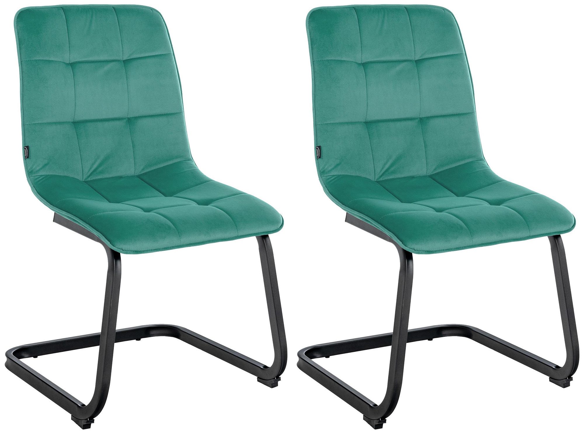 CLP Esszimmerstuhl Vermont (2er Set), Freischwinger günstig online kaufen