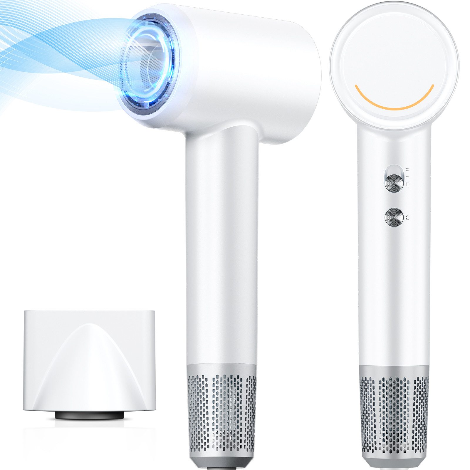 Sytifro Multihaarstyler Professional Turbo Föhn & 110.000 U/min High-Speed Ionen Фены, Intelligenter Hitzeregulierung - Für Glänzendes, Gesundes Haar