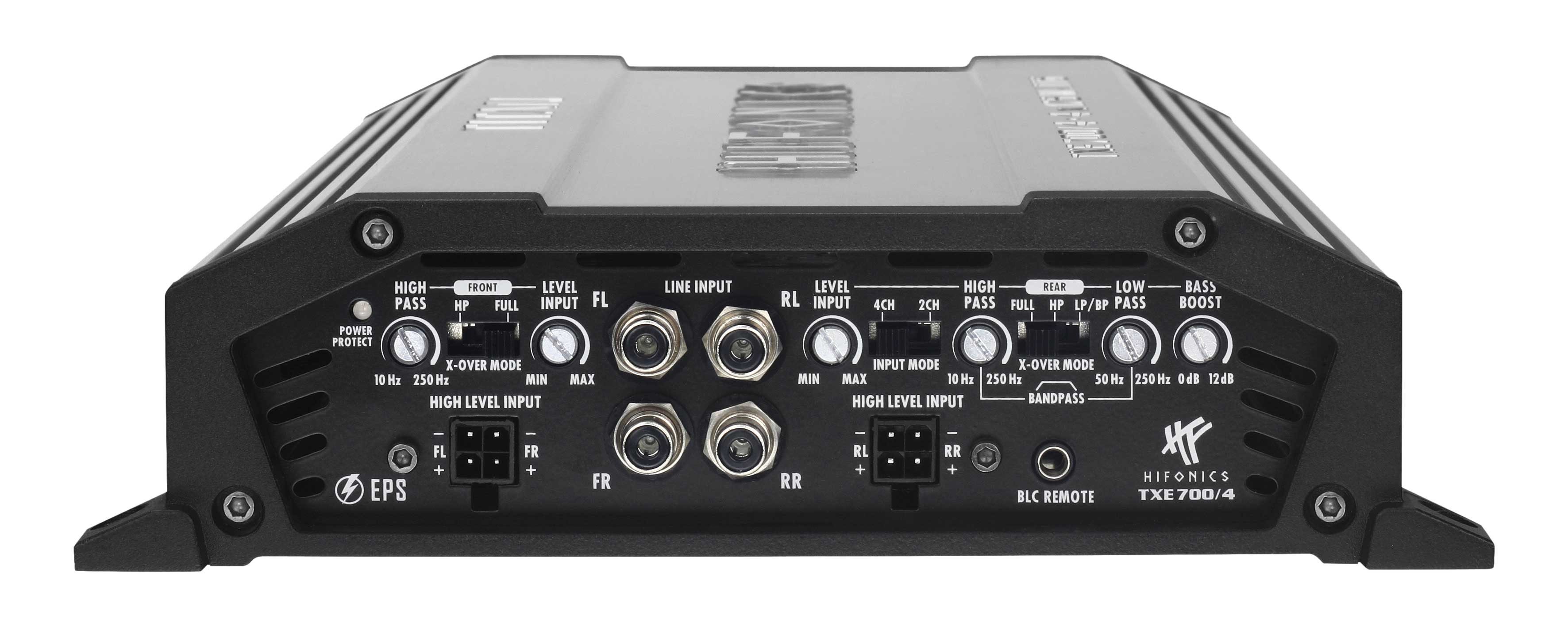 Hifonics TITAN EVO TXE700/4, Class A/B Analog 4-Kanal Verstärker Endverstärker (Anzahl Kanäle: 4)