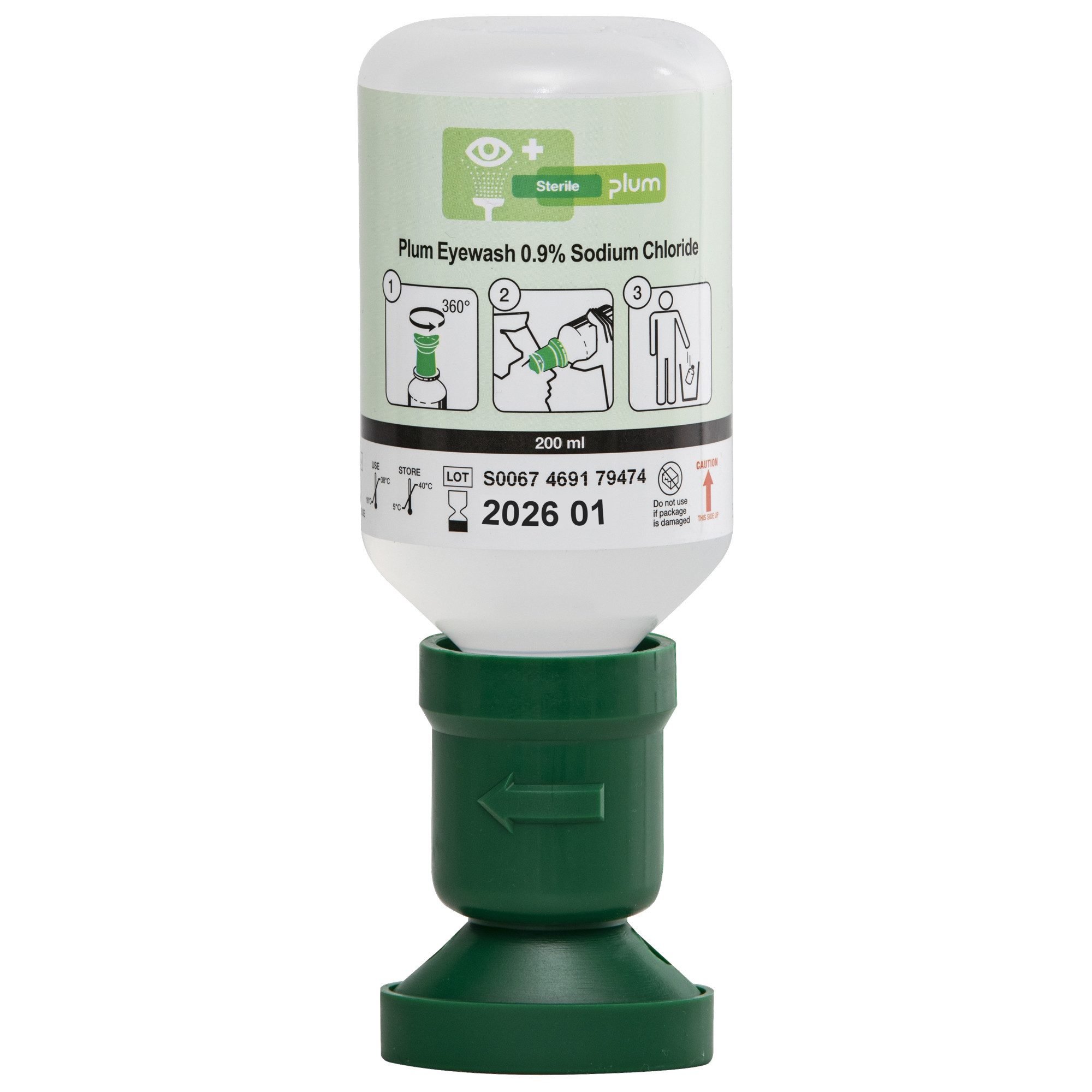 plum Erste-Hilfe-Set Augendusche 4691 200ml
