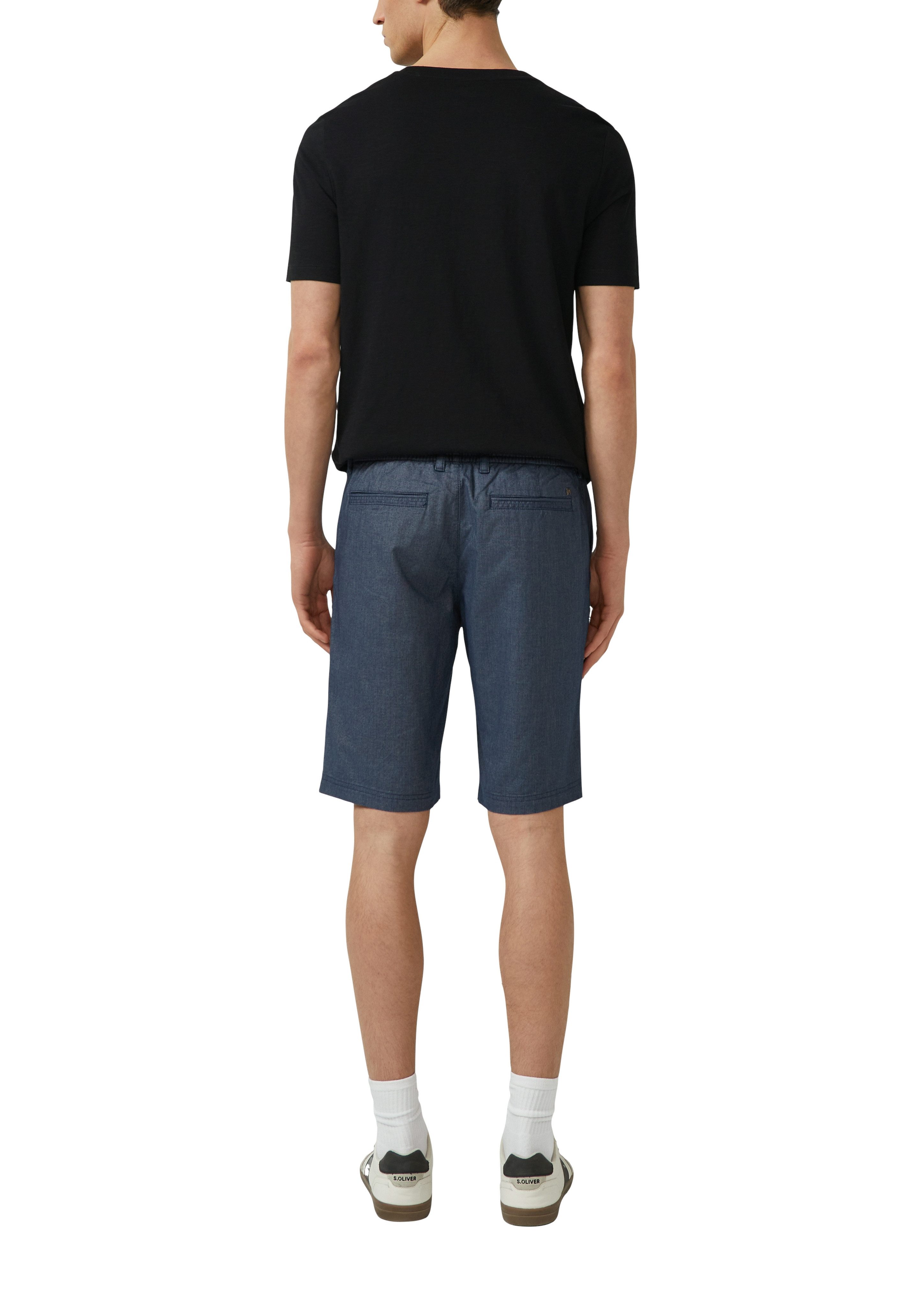 s.Oliver Bermudas PHOENIX Kontrastkordel, Regular Fit