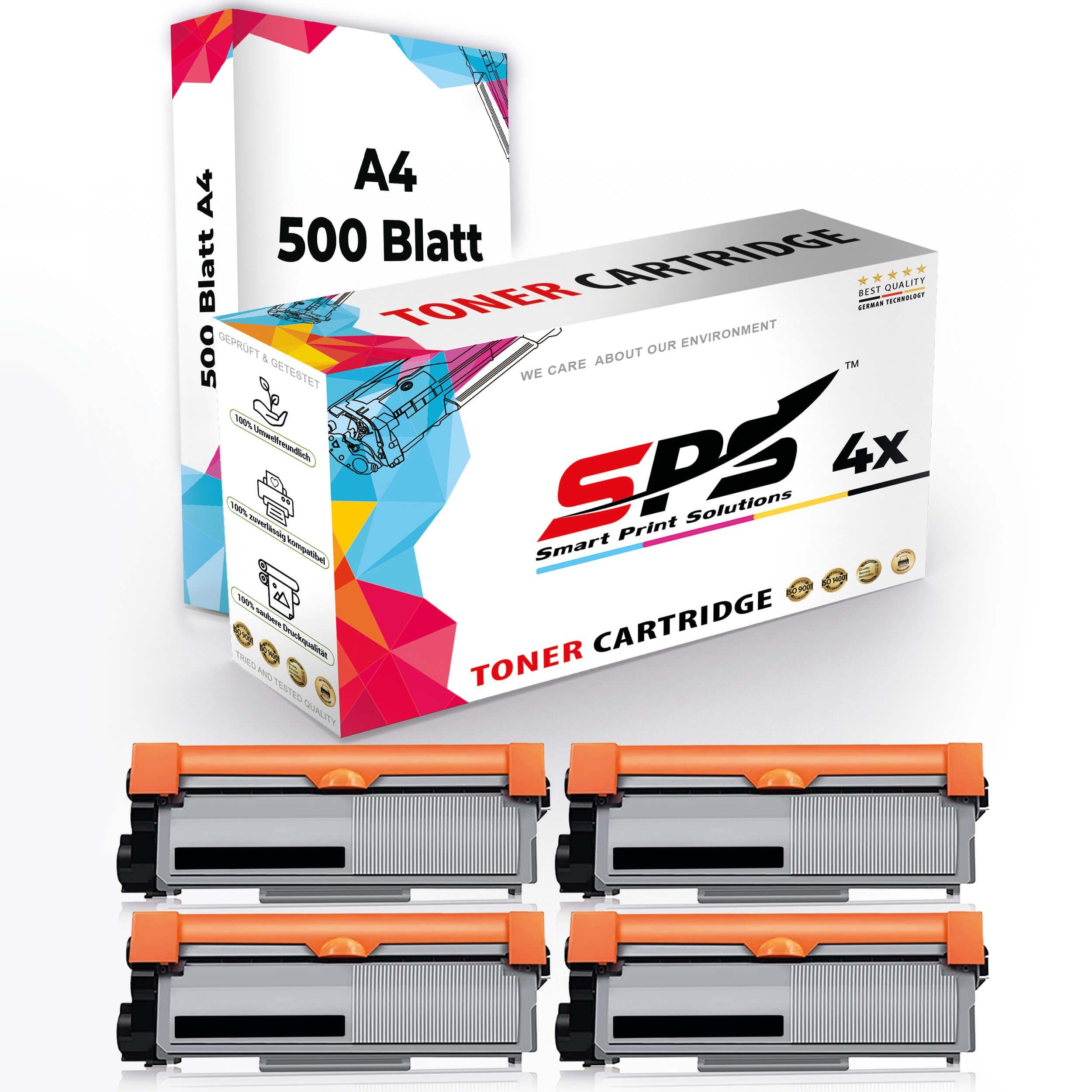 SPS Tonerkartusche Druckerpapier A4 + 4x Multipack Set Kompatibel für Brother HL-L 2340, (5er Pack)