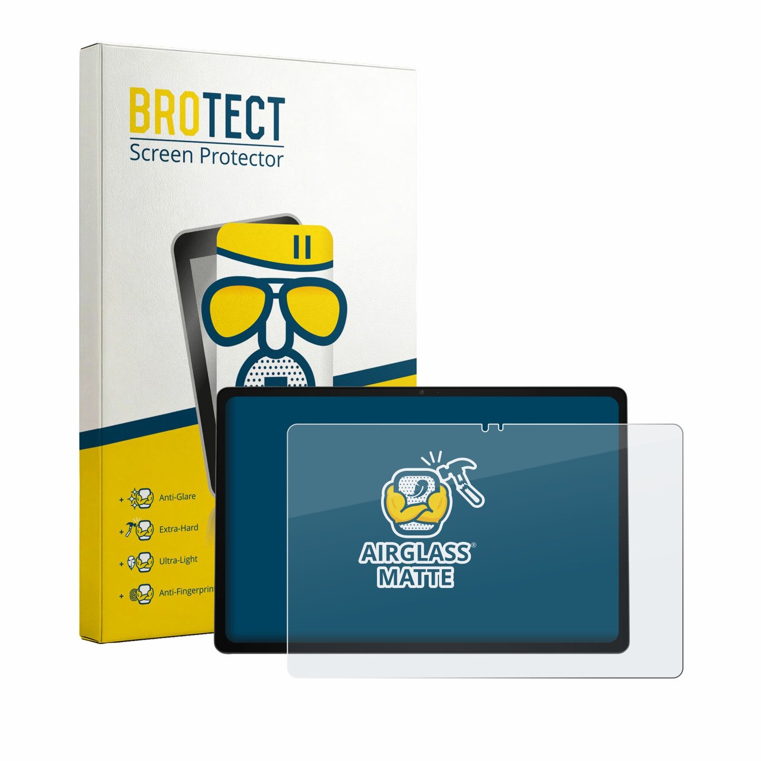 BROTECT Displayschutzglas Folie für ASUS Chromebook CM32, Schutzfolie Glas Panzer Display Schutz matt