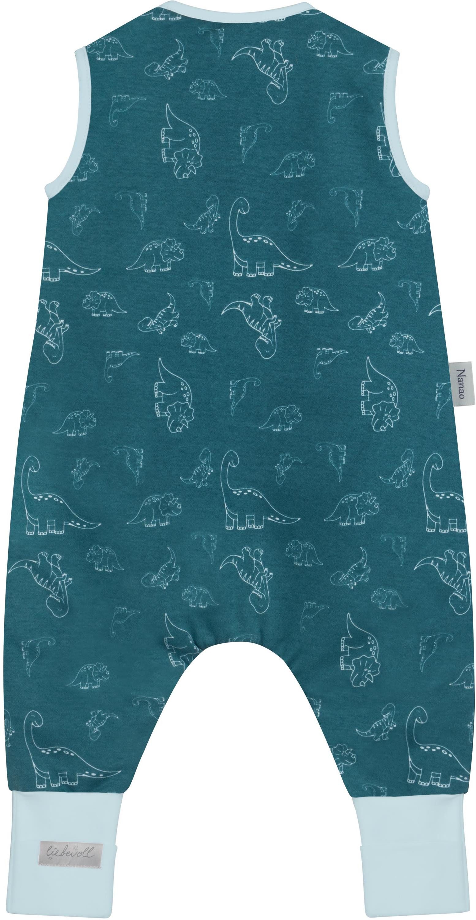 normani Babyschlafsack Baby Schlafsack mit Füßen aus Bio-Baumwolle Nanao – Bild 3 von 5