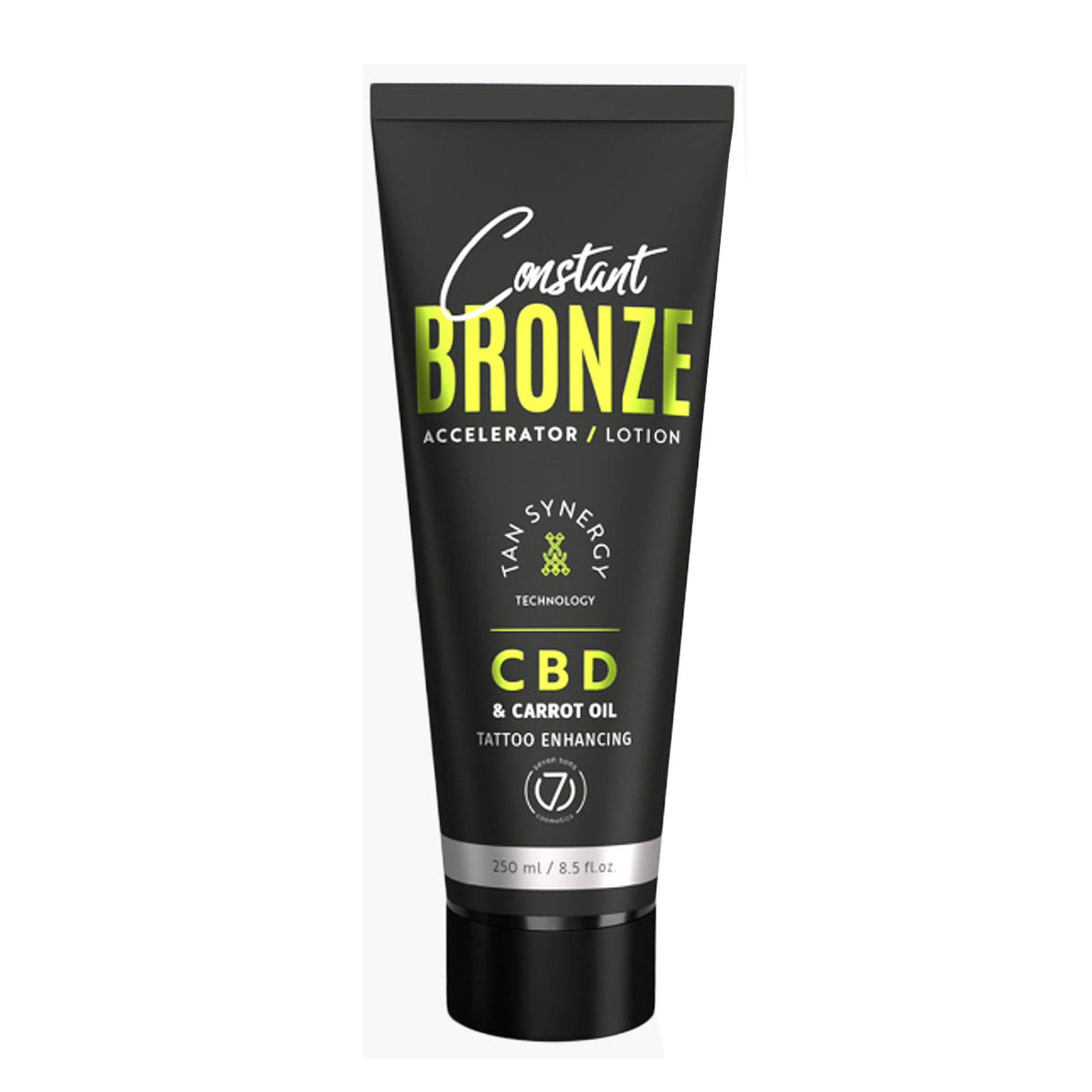 7Suns Selbstbräunungslotion, Mit natürlichen Bronzern, CBD und Karottenöl