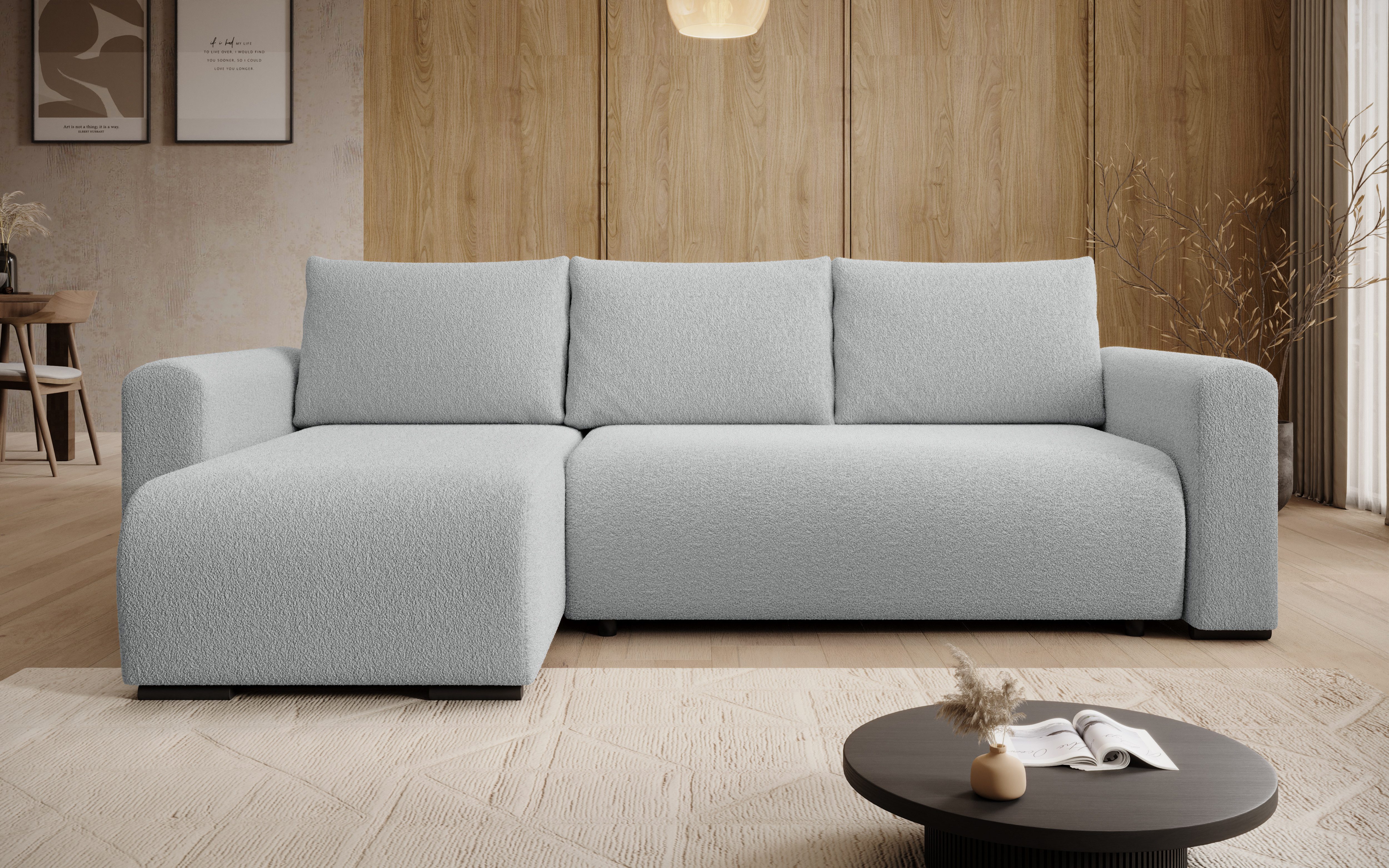 storez24 Ecksofa Tally, mit Bettkasten und Schlaffunktion, L-Form, bequem günstig online kaufen