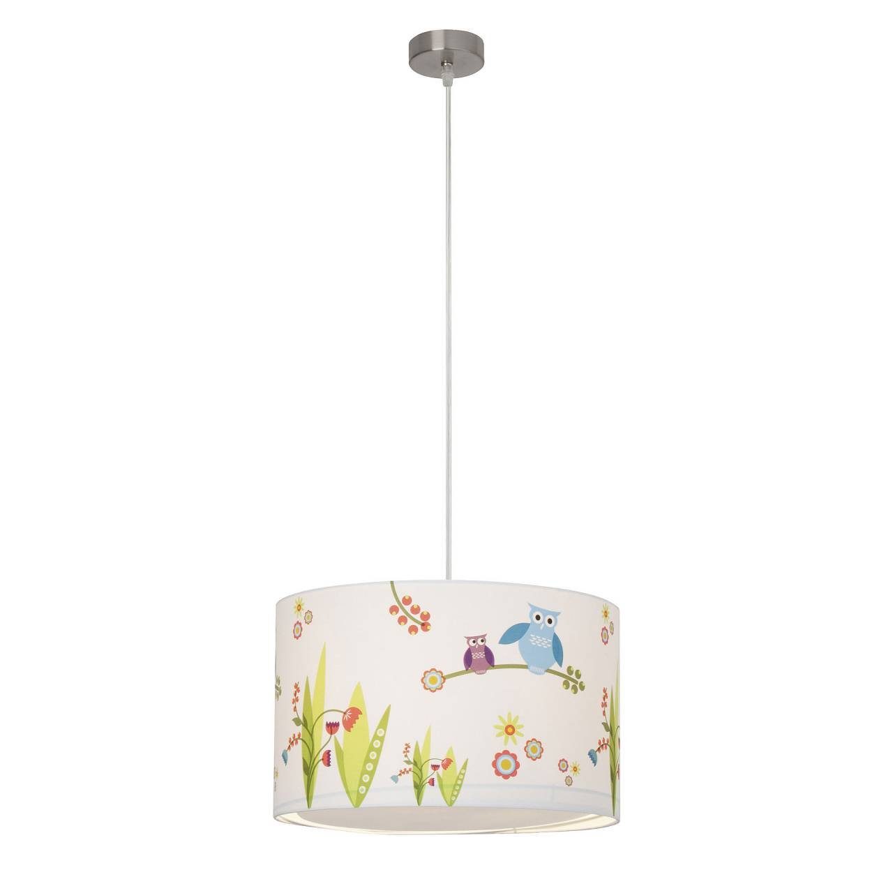 60W, Lampe Pendelleuchte 40cm E27, weiß/bunt Birds geeignet Brilliant 1x Birds, A60, Pendelleuchte