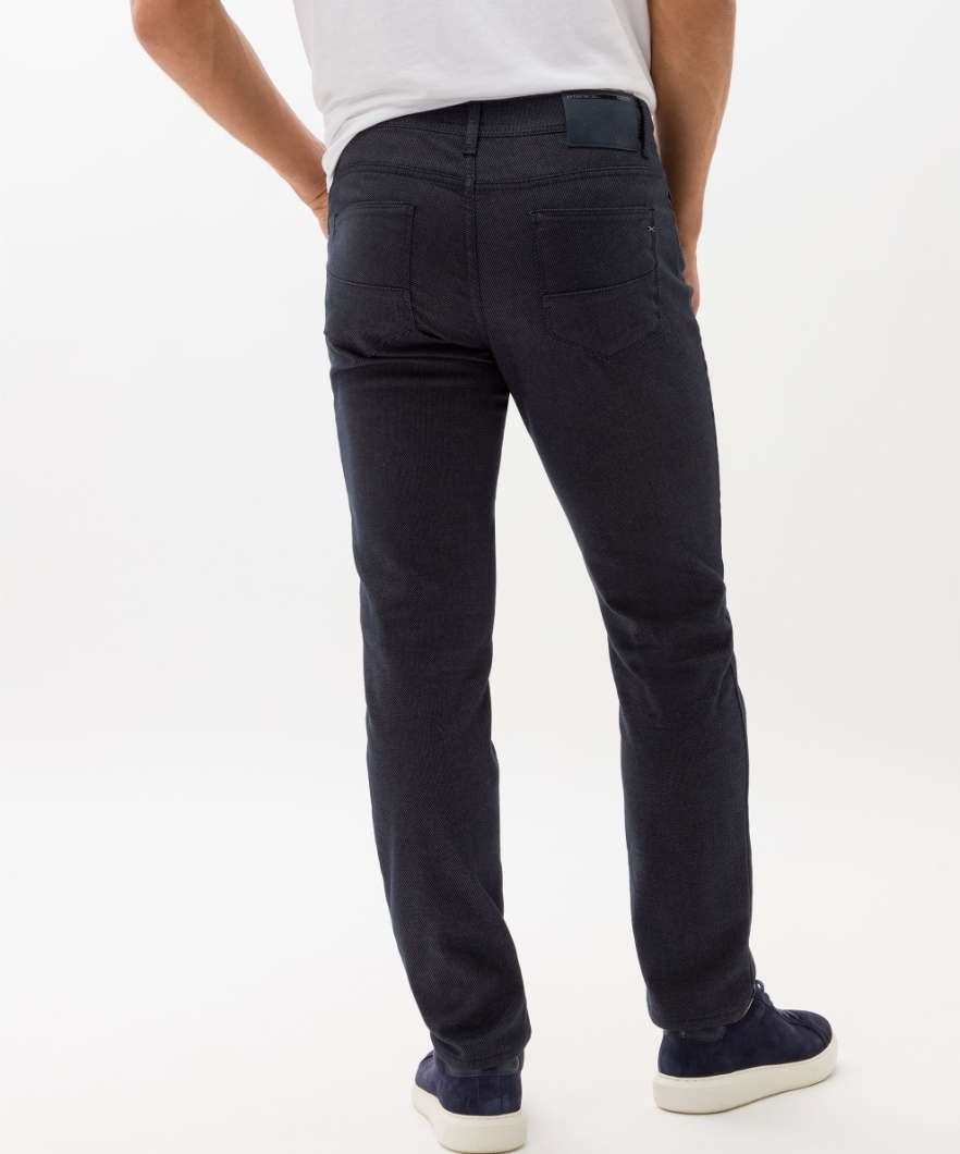 Brax CADIZ dunkelblau 5-Pocket-Hose Style
