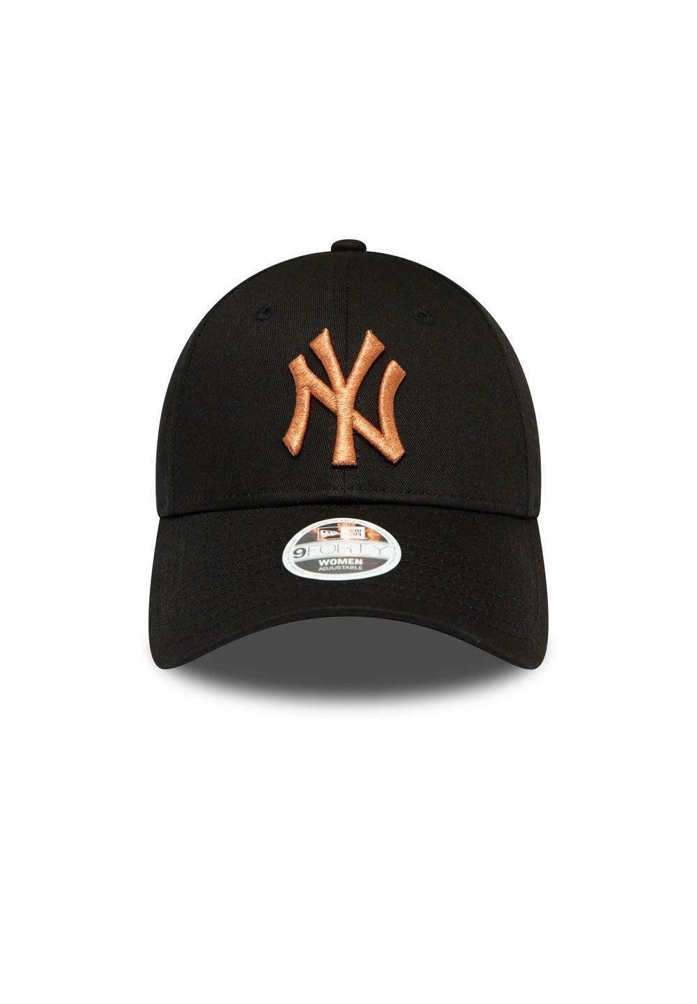 New Era Baseball Cap New York Yankees Metallic Logo 9Forty Adjustable Women Cap New Era (1-St)