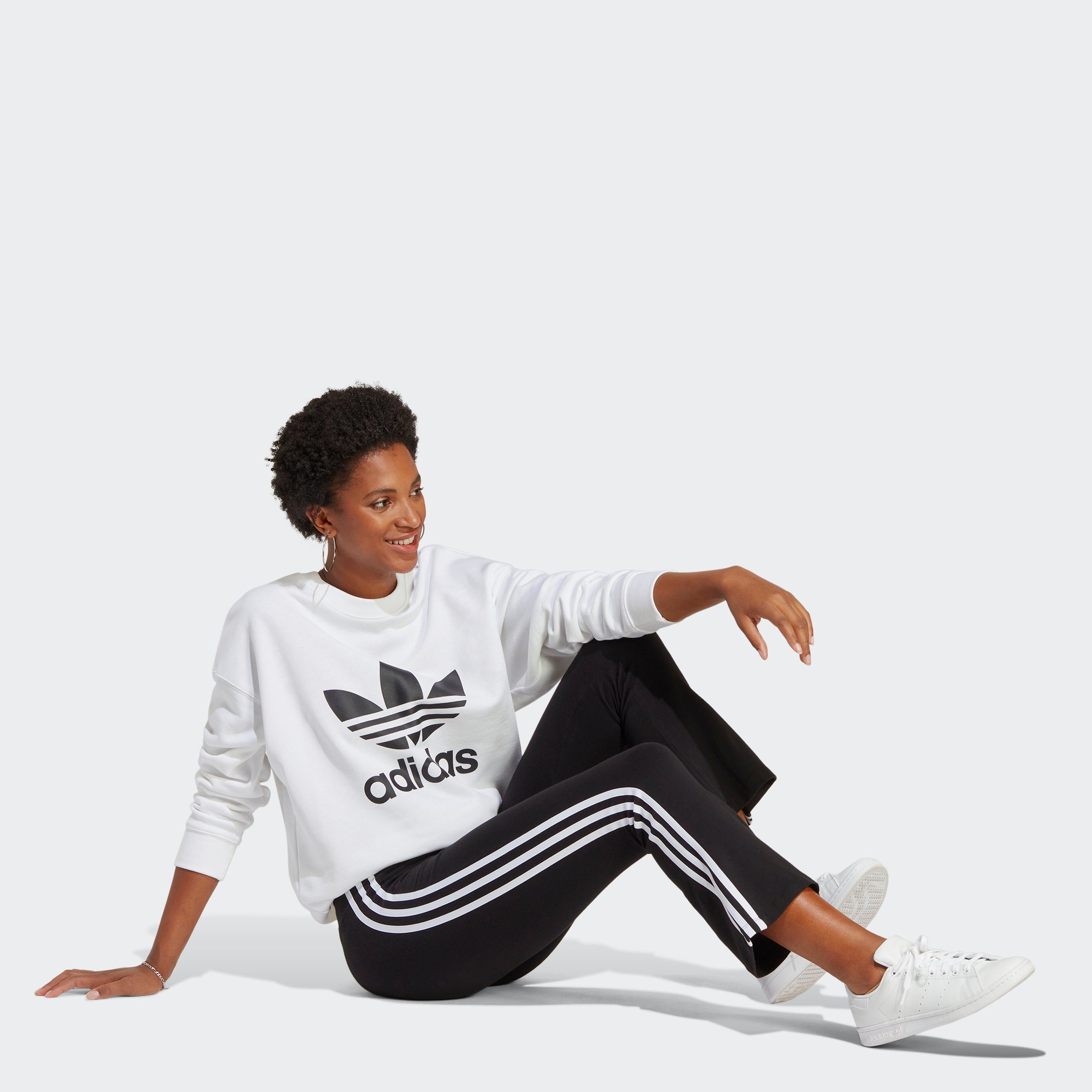 adidas Originals Leggings ADICOLOR Black FLARE CLASSICS (1-tlg) 3-STREIFEN