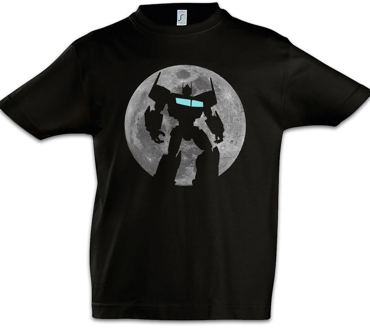 Print-Shirt Prime Moon Kinder T-Shirt Truck Mond Optimus Leader Auto Robot Bot
