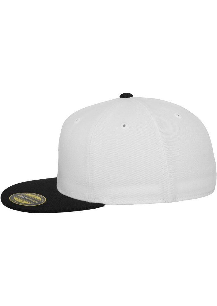 Fitted Cap 210 2-Tone Premium white/black Accessoires Flex Flexfit