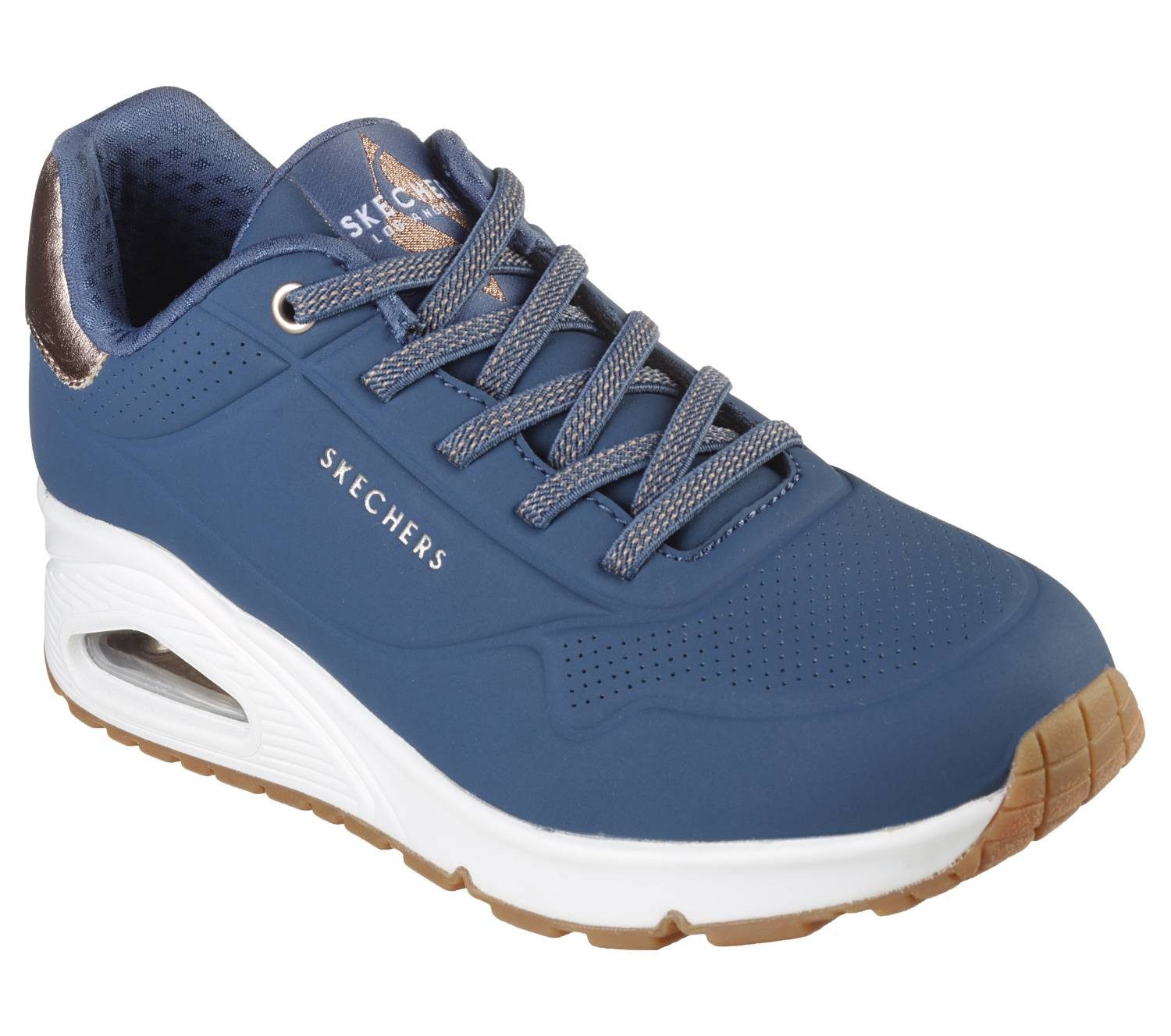 Skechers Skechers Uno Shimmer Away Blau NVY Sneaker