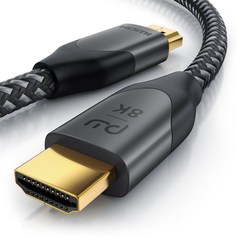 Primewire Ultra High Speed 8K HDMI Kabel 2.1 HDMI-Kabel, 2.1, HDMI Typ A (200 cm), 8k @120Hz 4K @240Hz DSC, 3D, UHD II, HDR-10+, VRR, Dolby Vision - 2m
