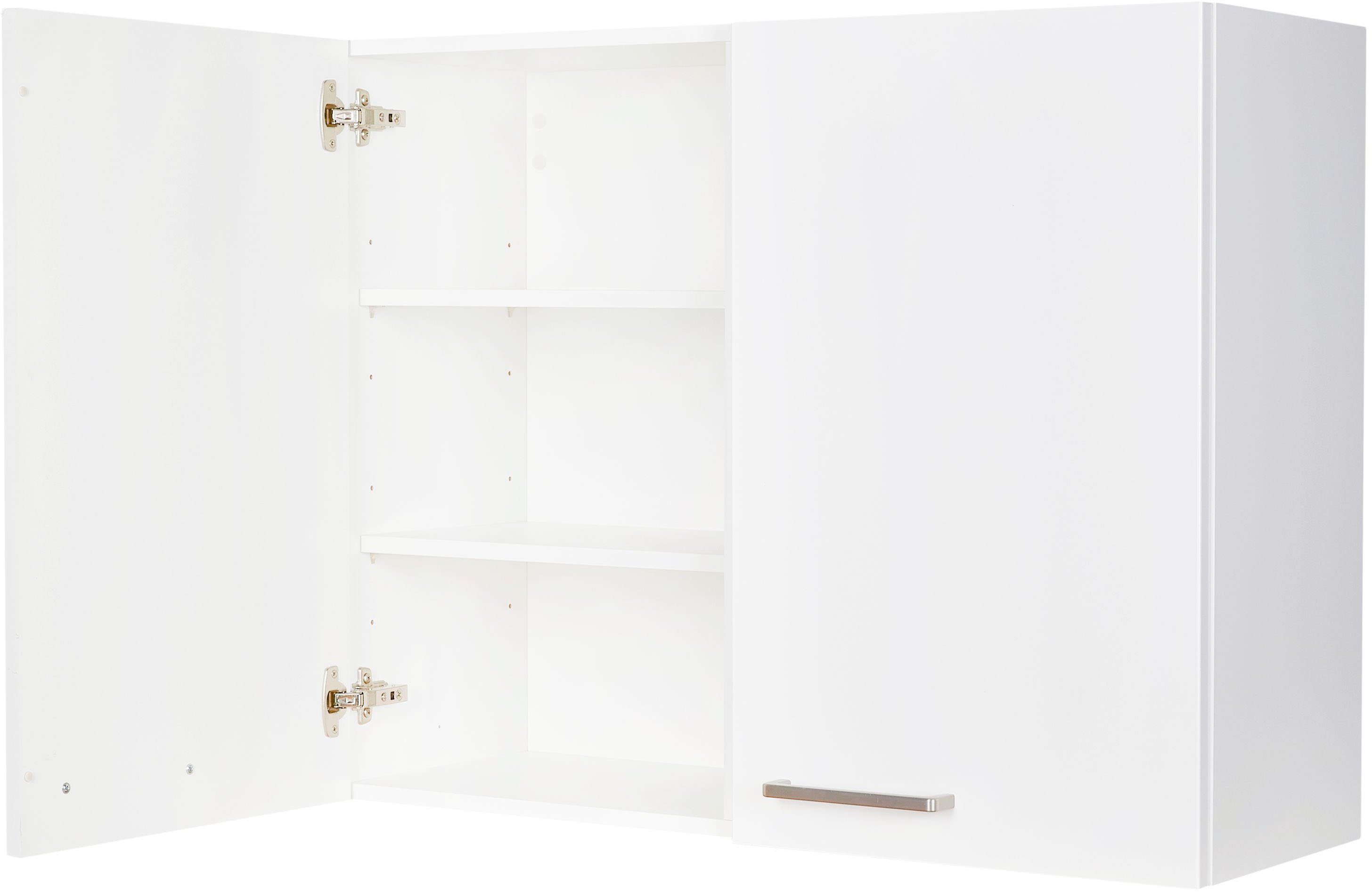 nobilia® Hängeschrank "Touch", vormontiert, mit zwei Einlegeböden, Breite 90 cm