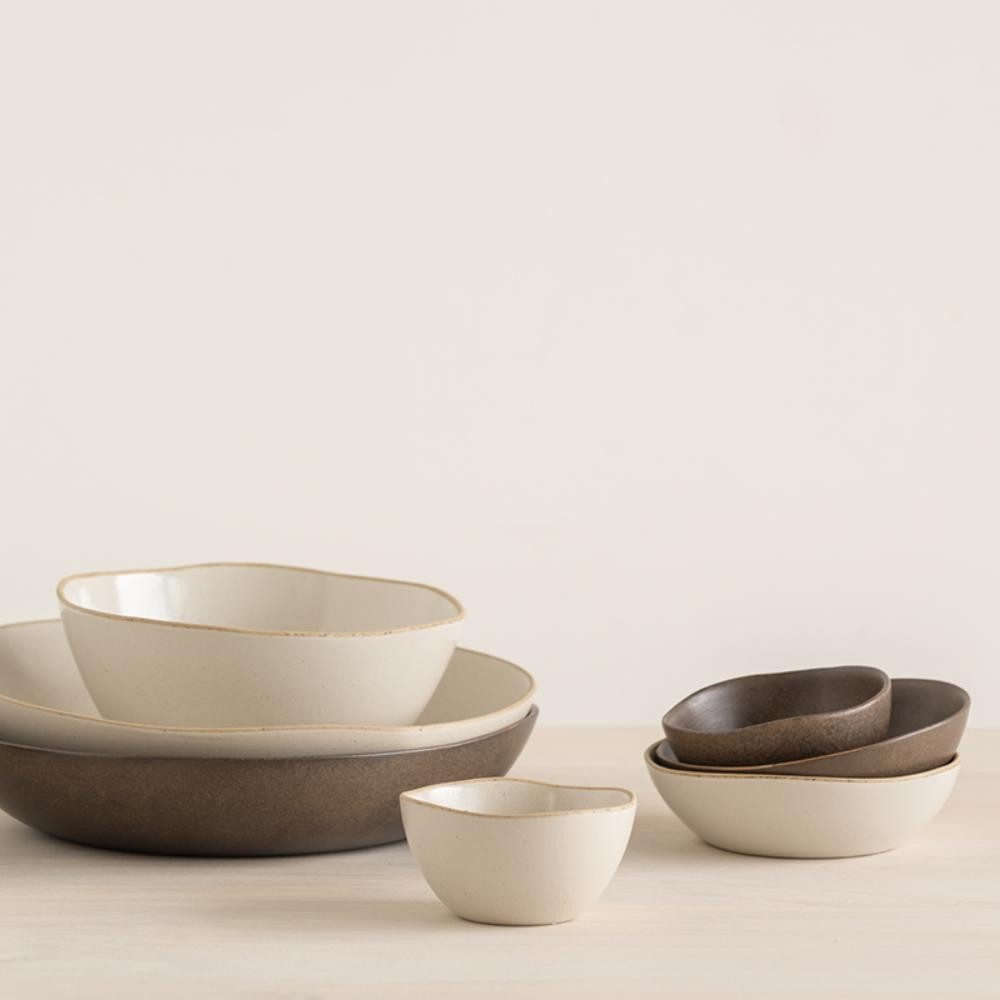 Urban Nature Culture Schüssel Pasta-Schale Ateljé Beige (22,5x4cm)