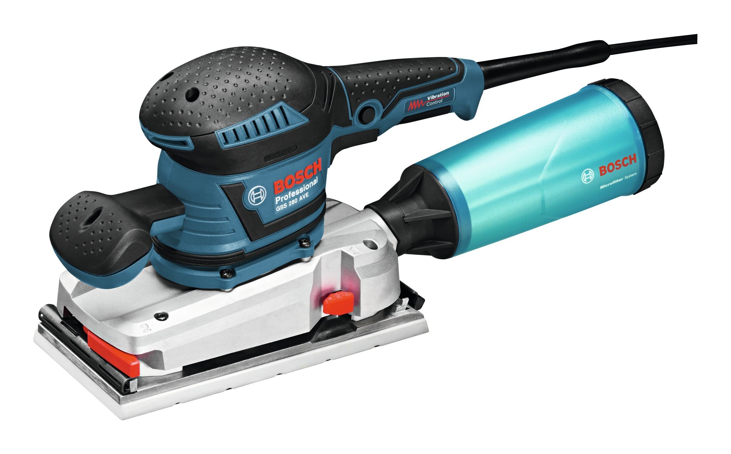 Bosch Professional Орбитальная шлифовальная машина GSS 280 AVE, max. 11000 U/min, 22000 U/min, Im Karton