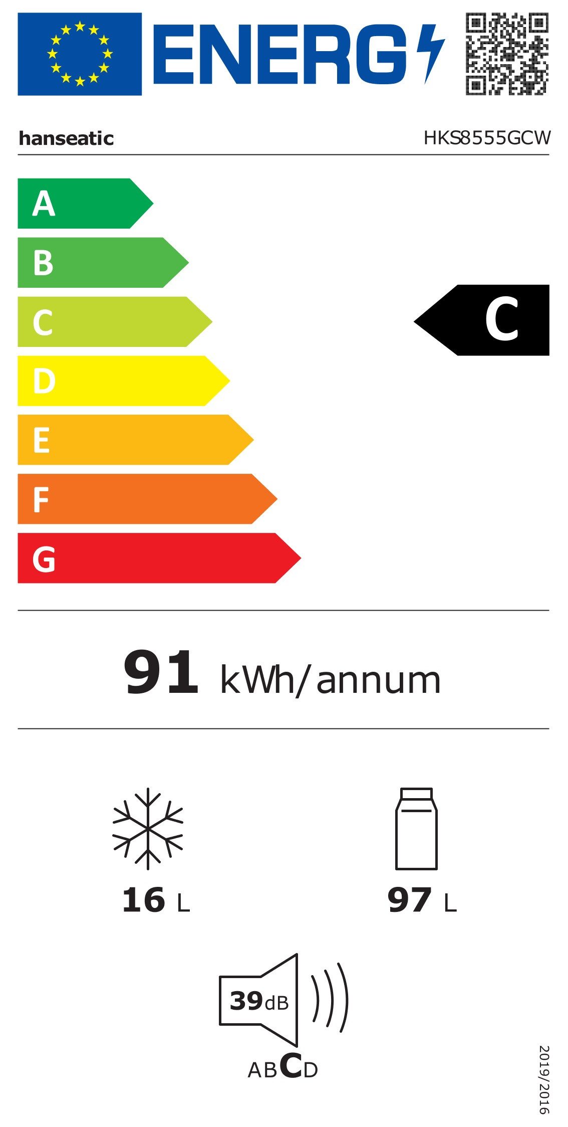 Energieeffizienzklasse: 