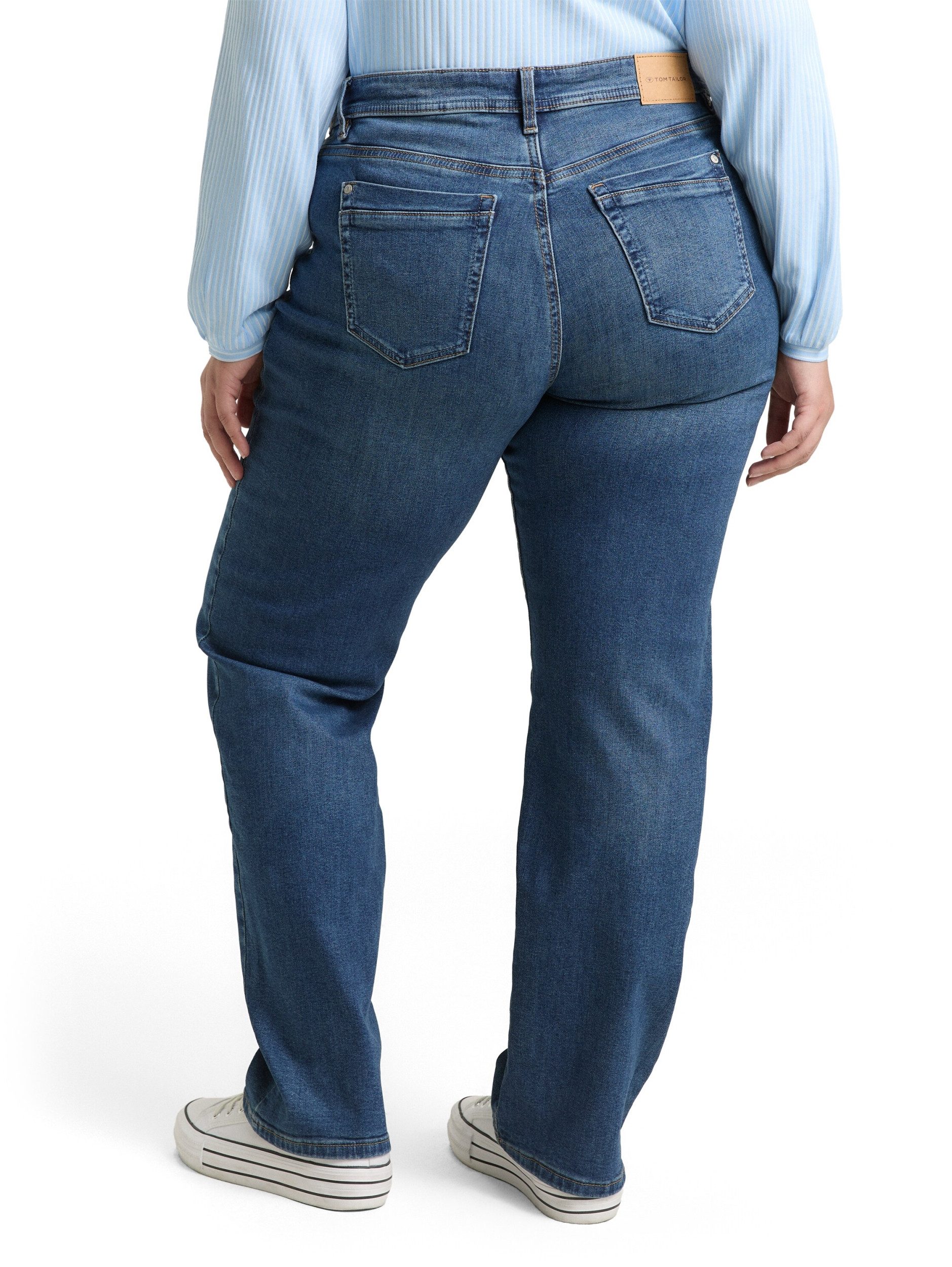 TOM TAILOR Denim Bequeme Jeans TTPLUS Straight