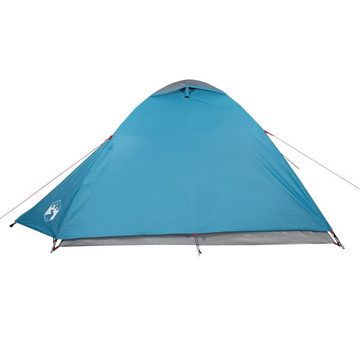 vidaXL Vorzelt Campingzelt 2 Personen Blau 264x210x125 cm 185T Taft