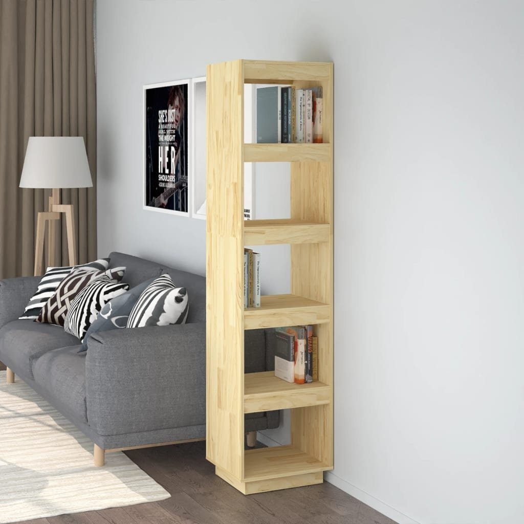 40x35x167 cm Massivholz Kiefer Bücherregal furnicato Bücherregal/Raumteiler