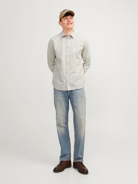 Jack & Jones Langarmhemd JJESUMMER LINEN BLEND SHIRT LS SN