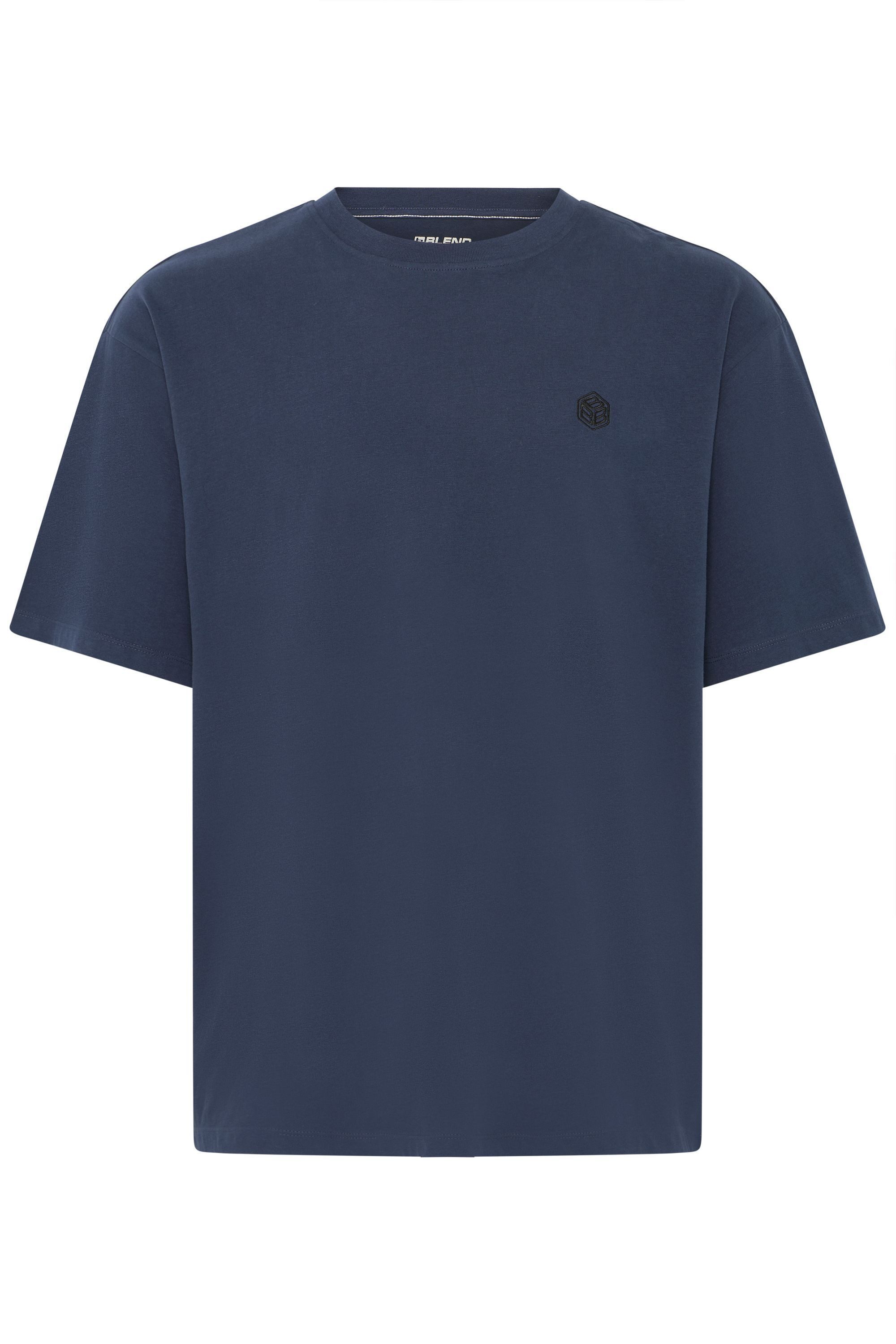 Blend Rundhalsshirt BHBamo Basic T-Shirt mit Rundhalsausschnitt günstig online kaufen