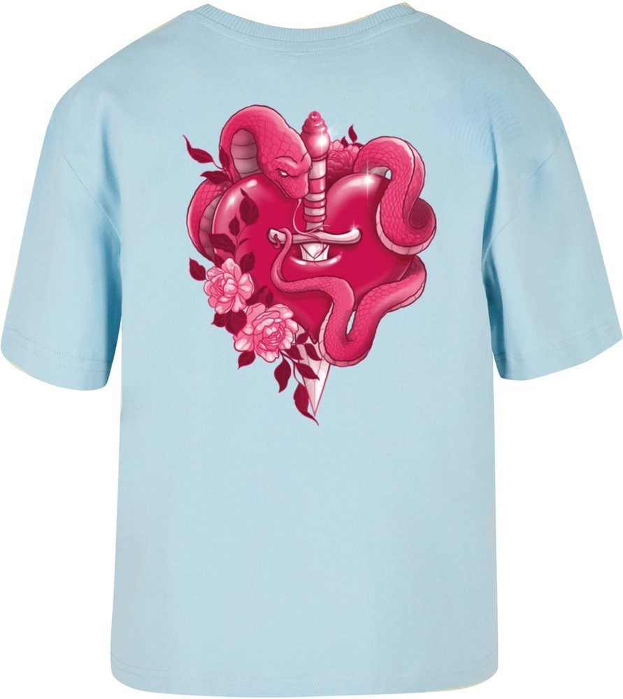 Mister Tee T-Shirt Snakes Heart Tee