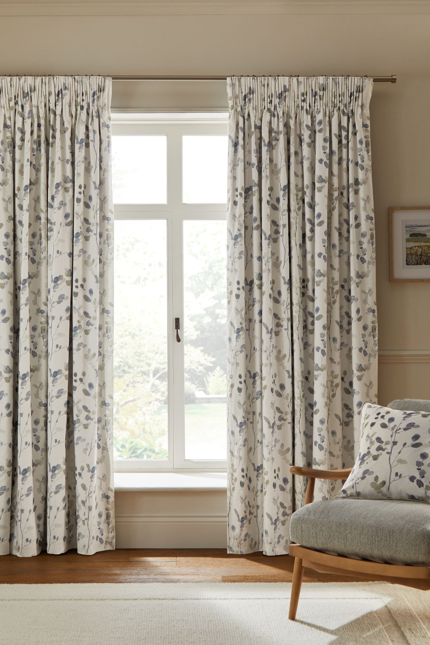 Next Verdunkelungsvorhang Honesty Thermo-/Verdunklungsvorhänge mit Falten ( günstig online kaufen