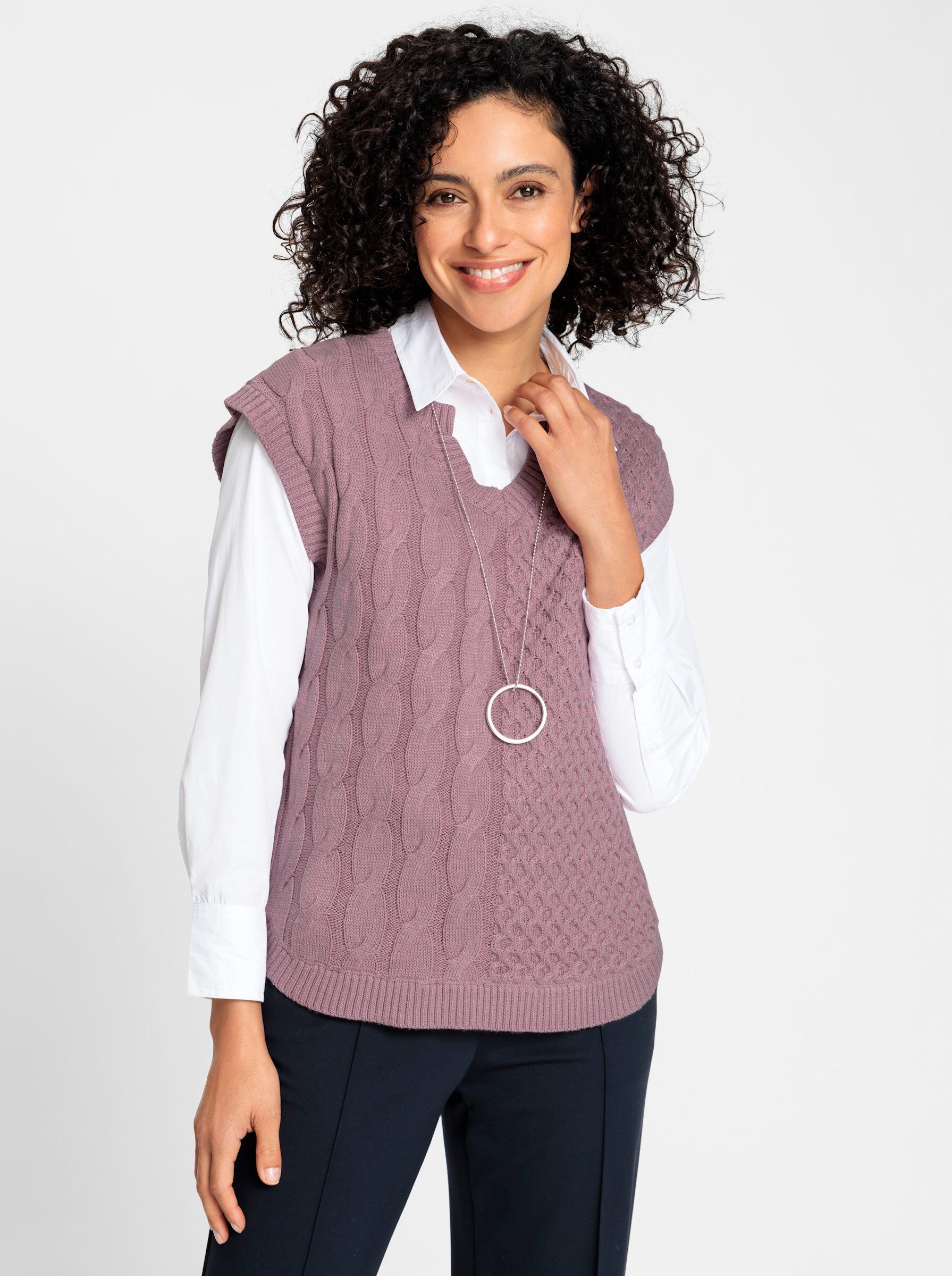 Strickpullover Pullunder