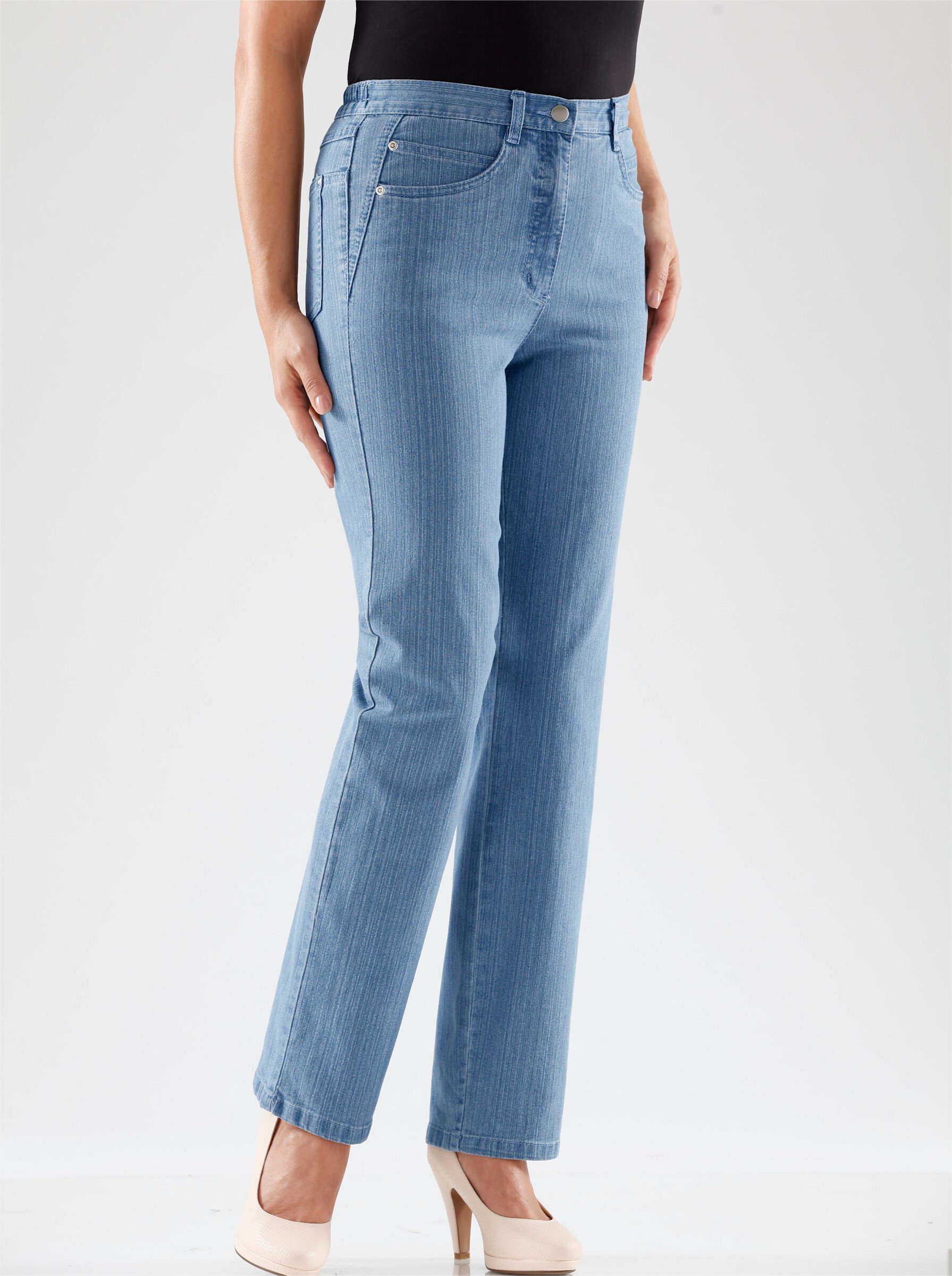 WITT WEIDEN Bequeme Jeans blue-bleached