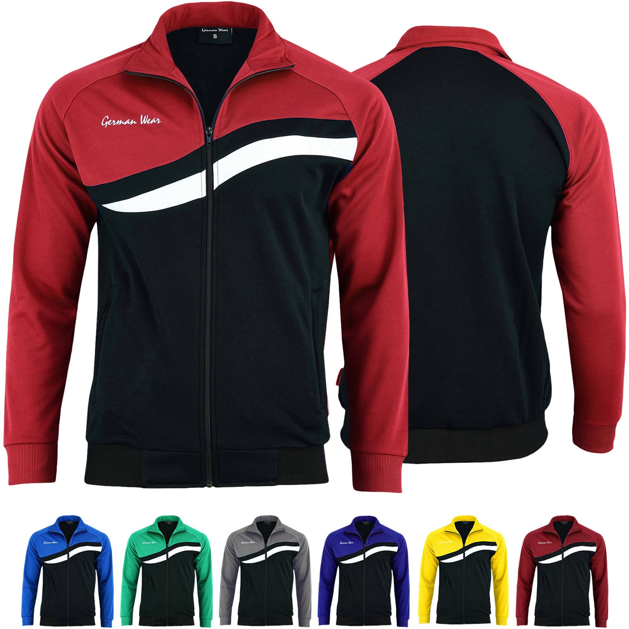 German Wear Trainingsjacke GW779J Herren Trainingsjacke Sportjacke Joggingjacke