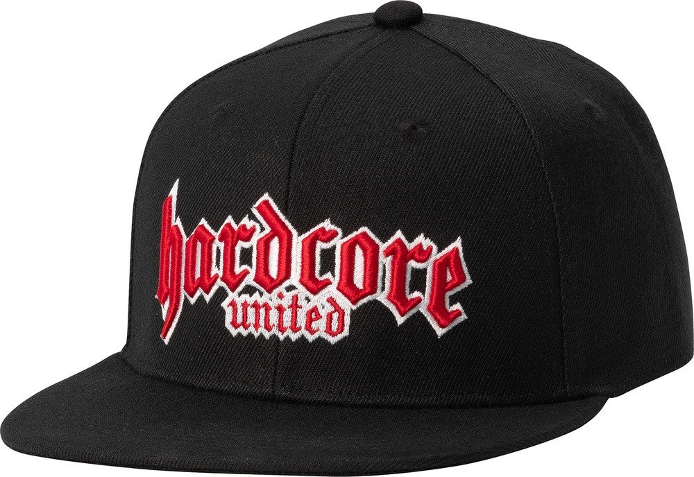 Hardcore United Snapback Cap 3D Logo Cap