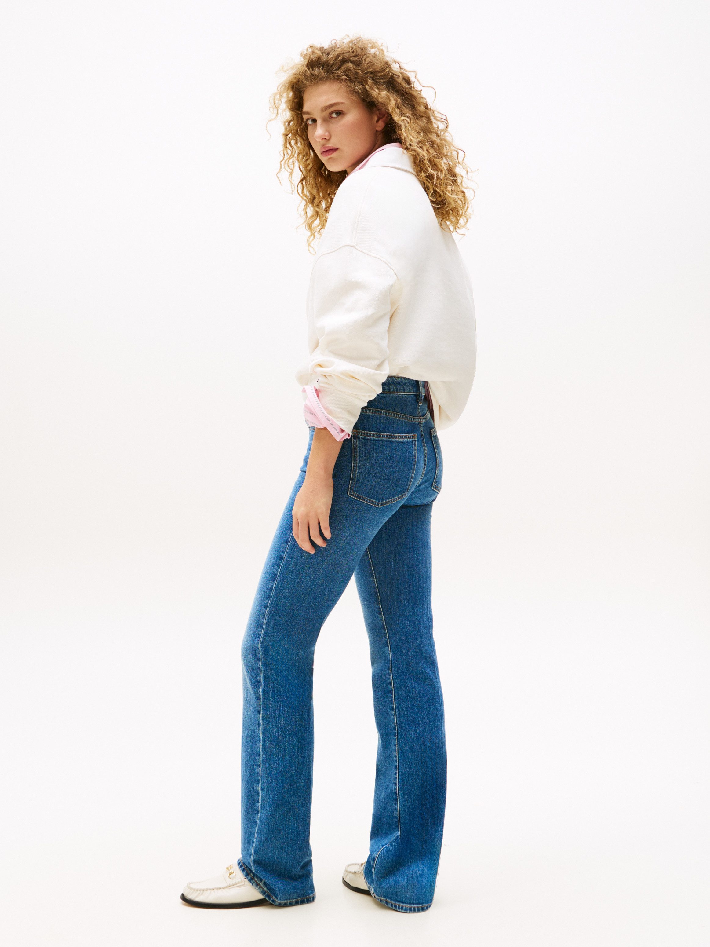 Tommy Hilfiger Bootcut-Jeans DNM FLO BOOTCUT RW – Bild 5 von 5