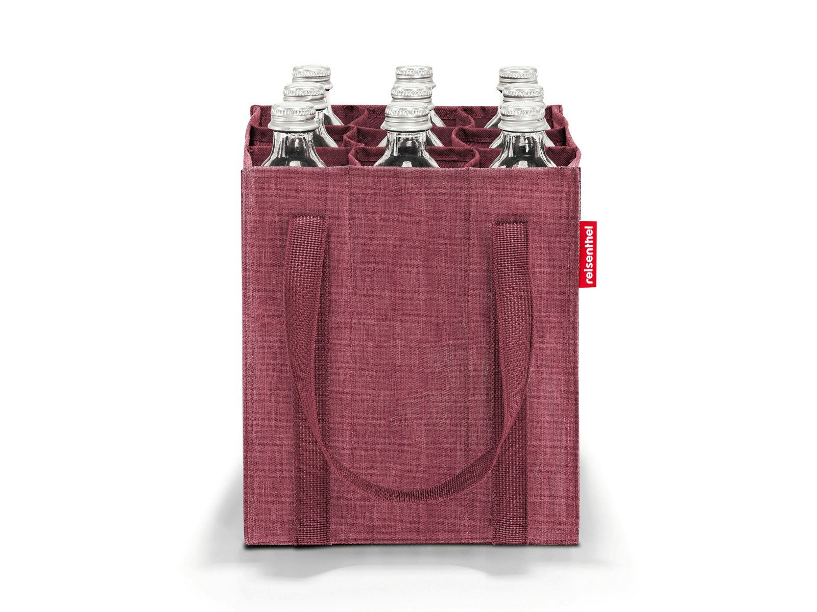 REISENTHEL® Tragetasche bottlebag twist maroon