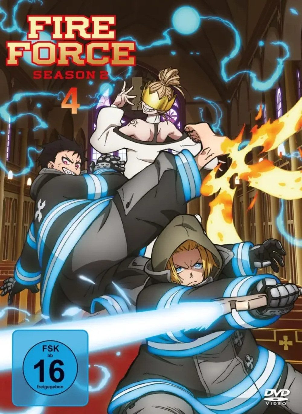 DVD Fire Force. Staffel.2.4, 2 DVD