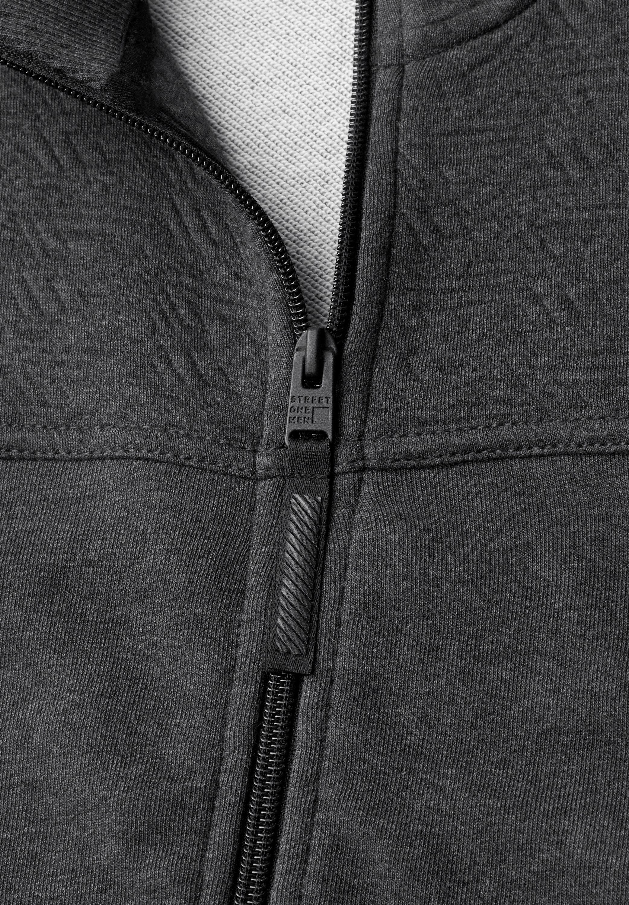 STREET ONE MEN Fleecejacke mit Stehkragen – Bild 5 von 5
