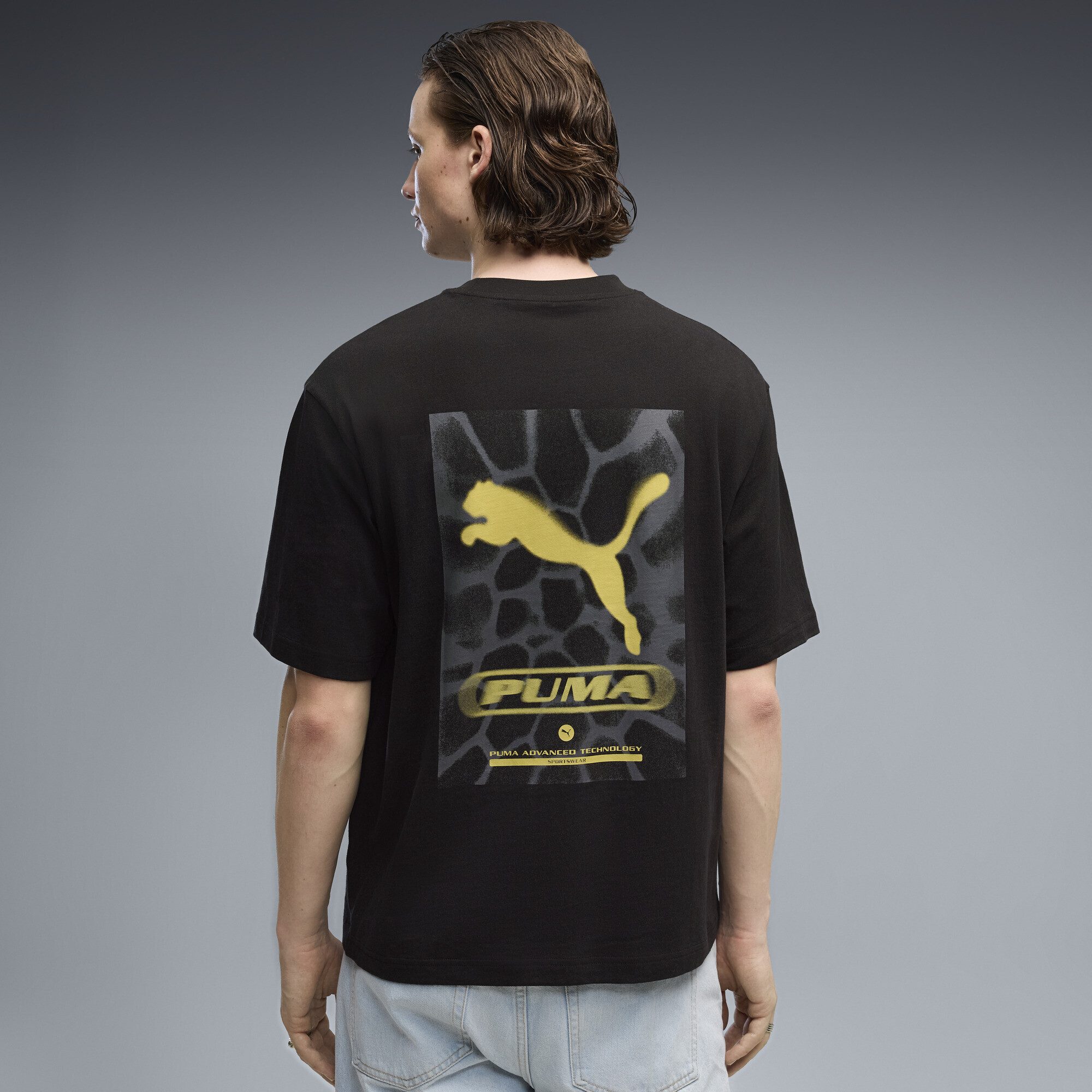 PUMA T-Shirt PUMA Sport Boxy Street Graphic T-Shirt Herren