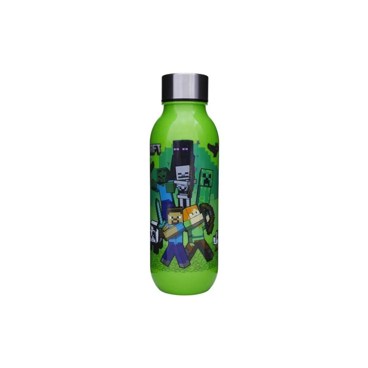 Minecraft Trinkflasche Minecraft Crafting Plastikflasche mit Schraubverschluss 640